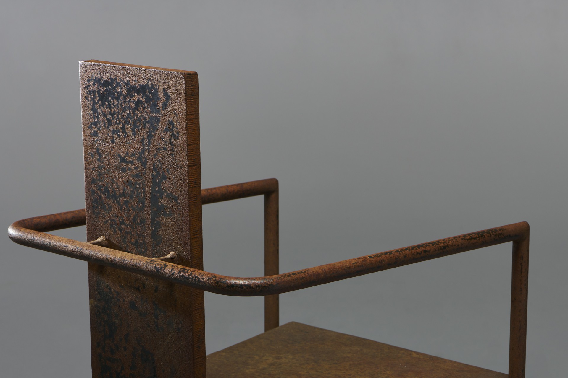 Iron 'Concrete' Chair image 5