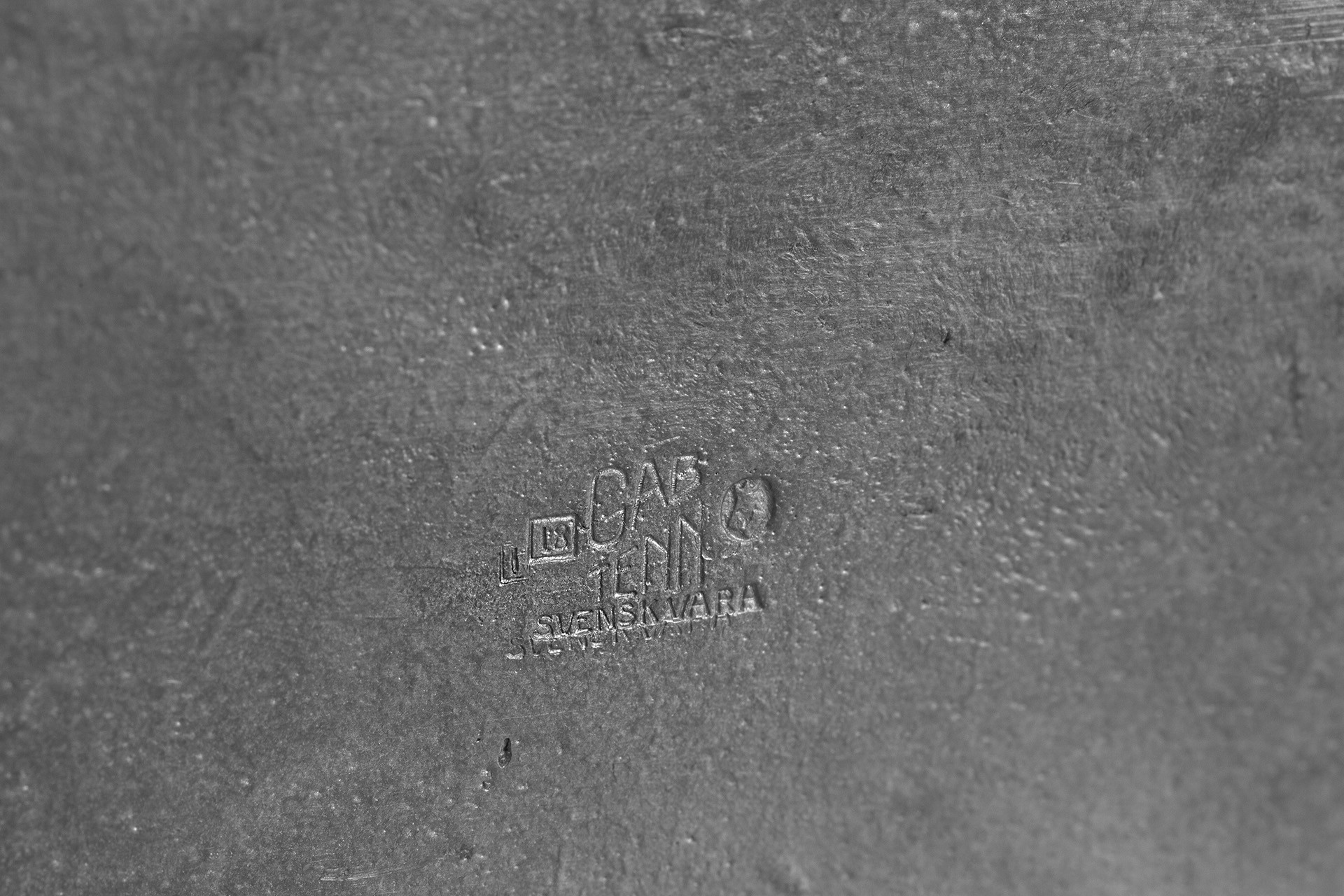 Modernist Pewter Vase image 6