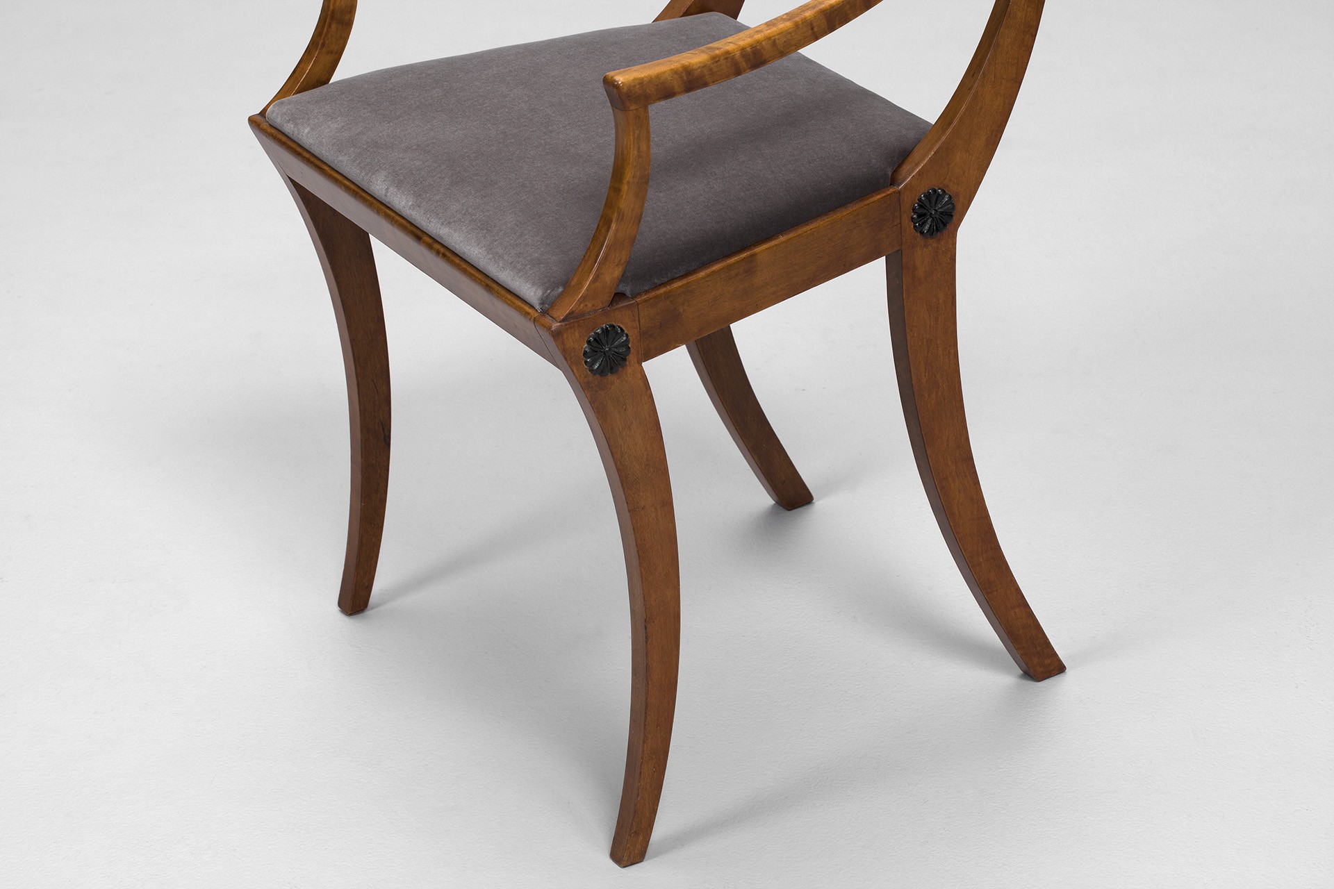 Pair of Neoclassical Chairs image 5