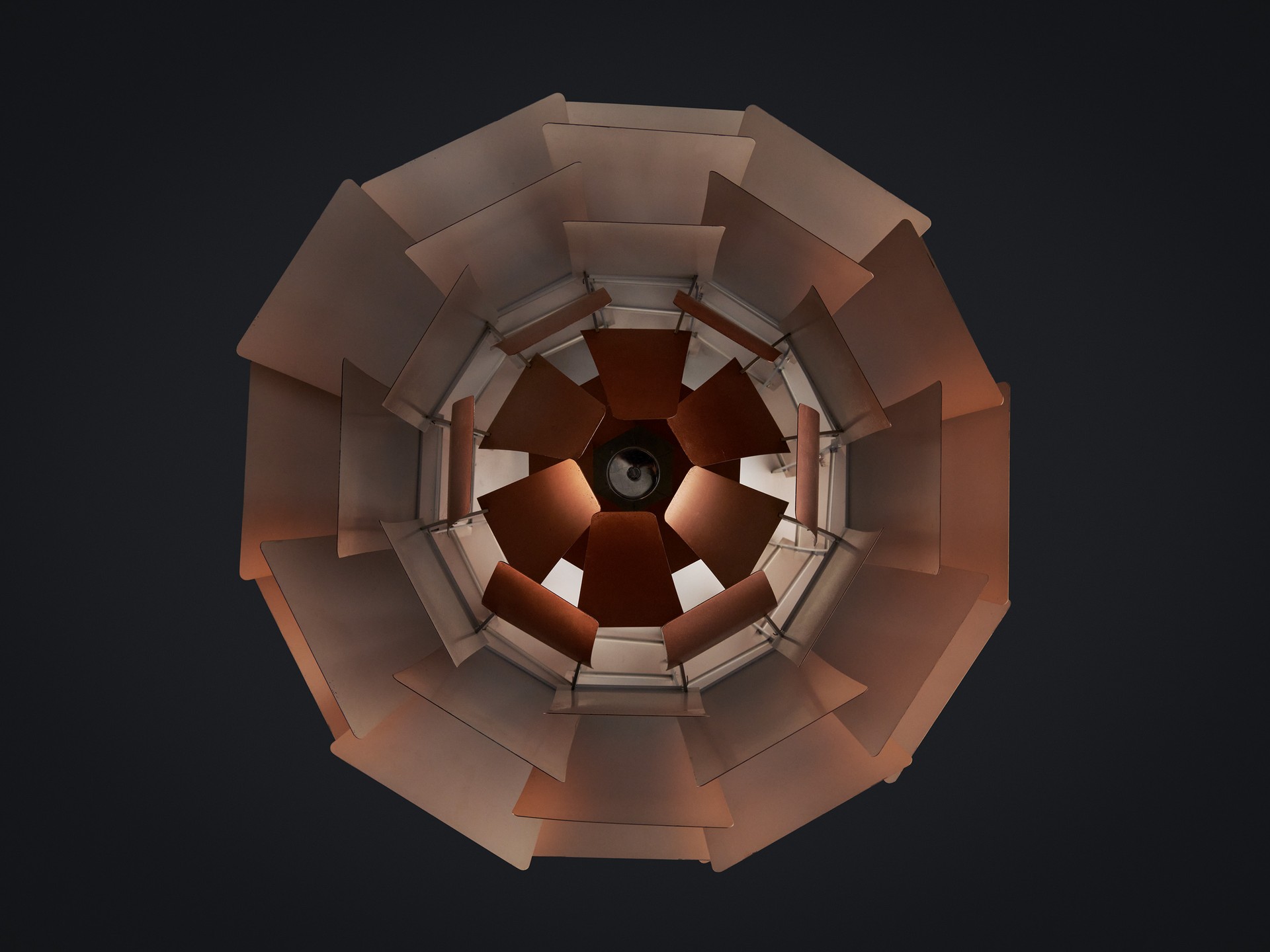 Large and Early Artichoke Ceiling Lamp image 5