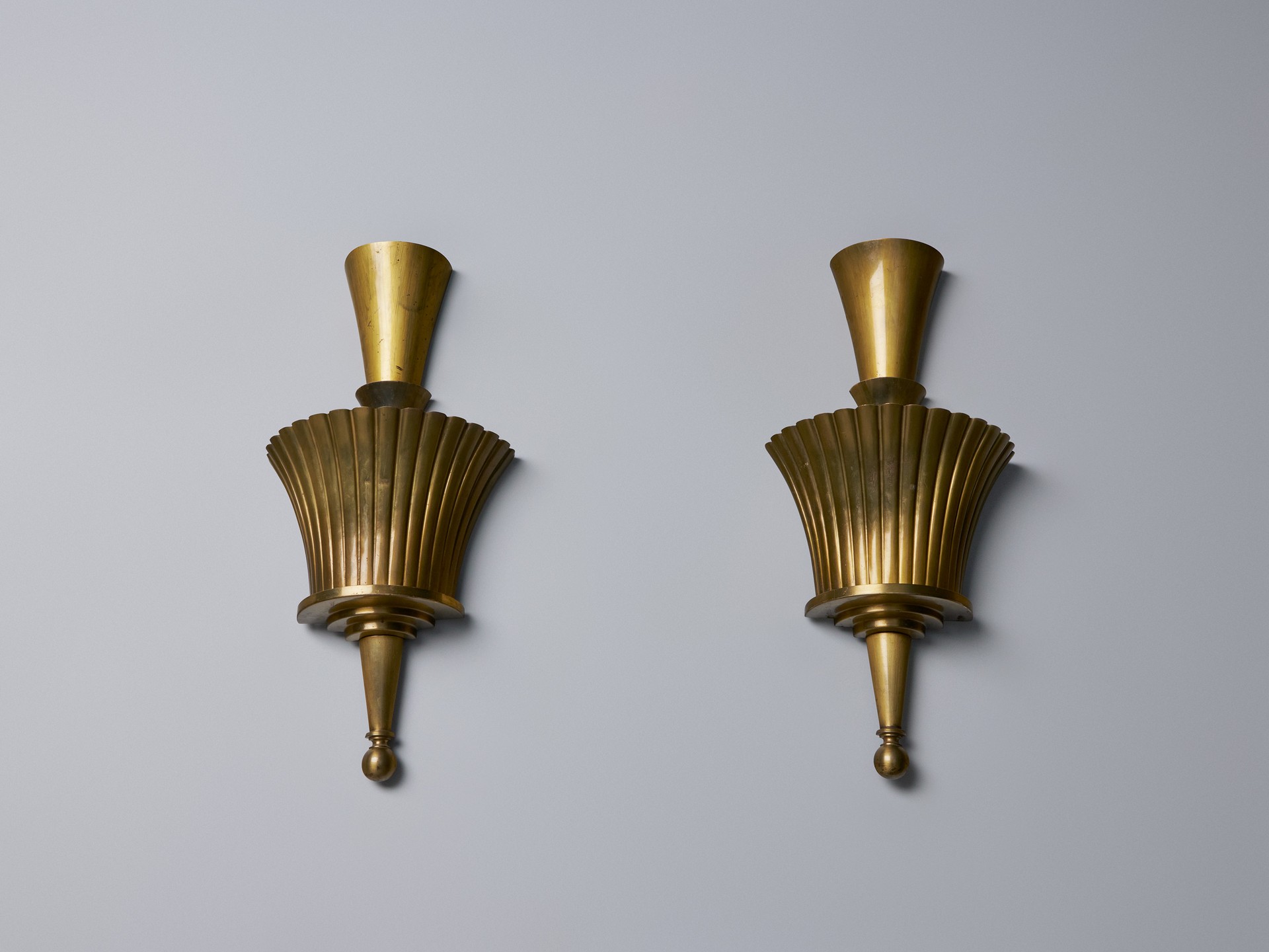 Pair Swedish Grace Wall Lamps image 5