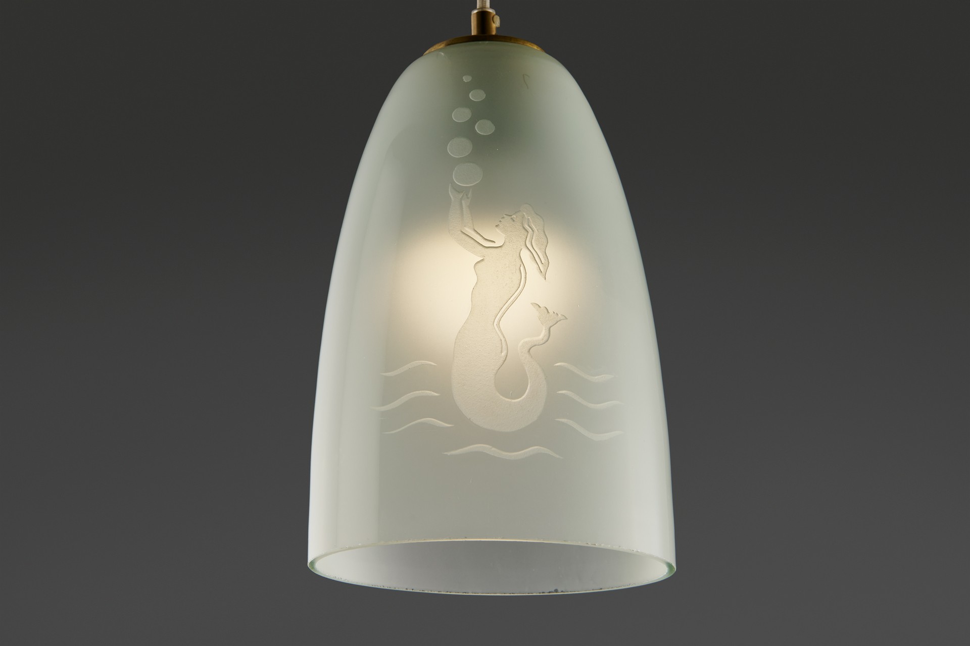 Small Orrefors Ceiling Lamp image 2