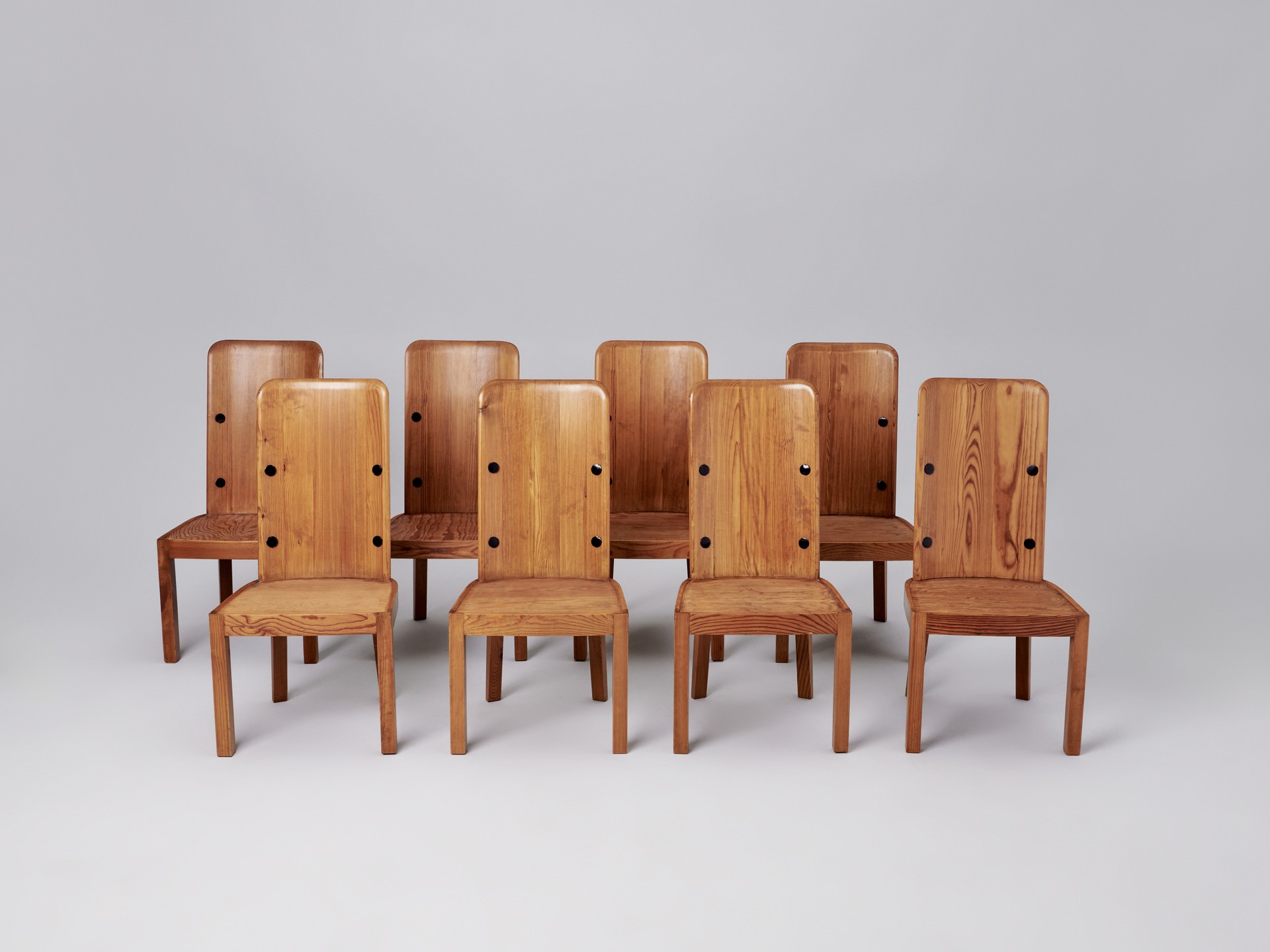Set of Eight 'Lovö' Chairs image 2