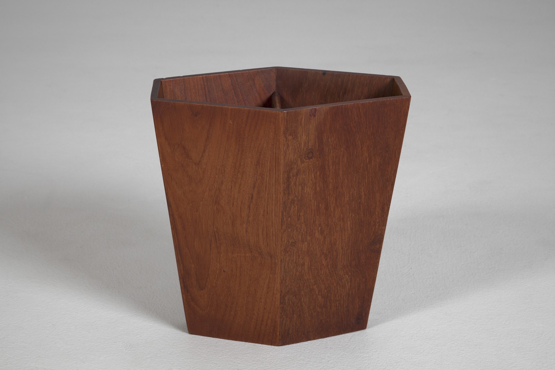 Teak Paper Basket image 2