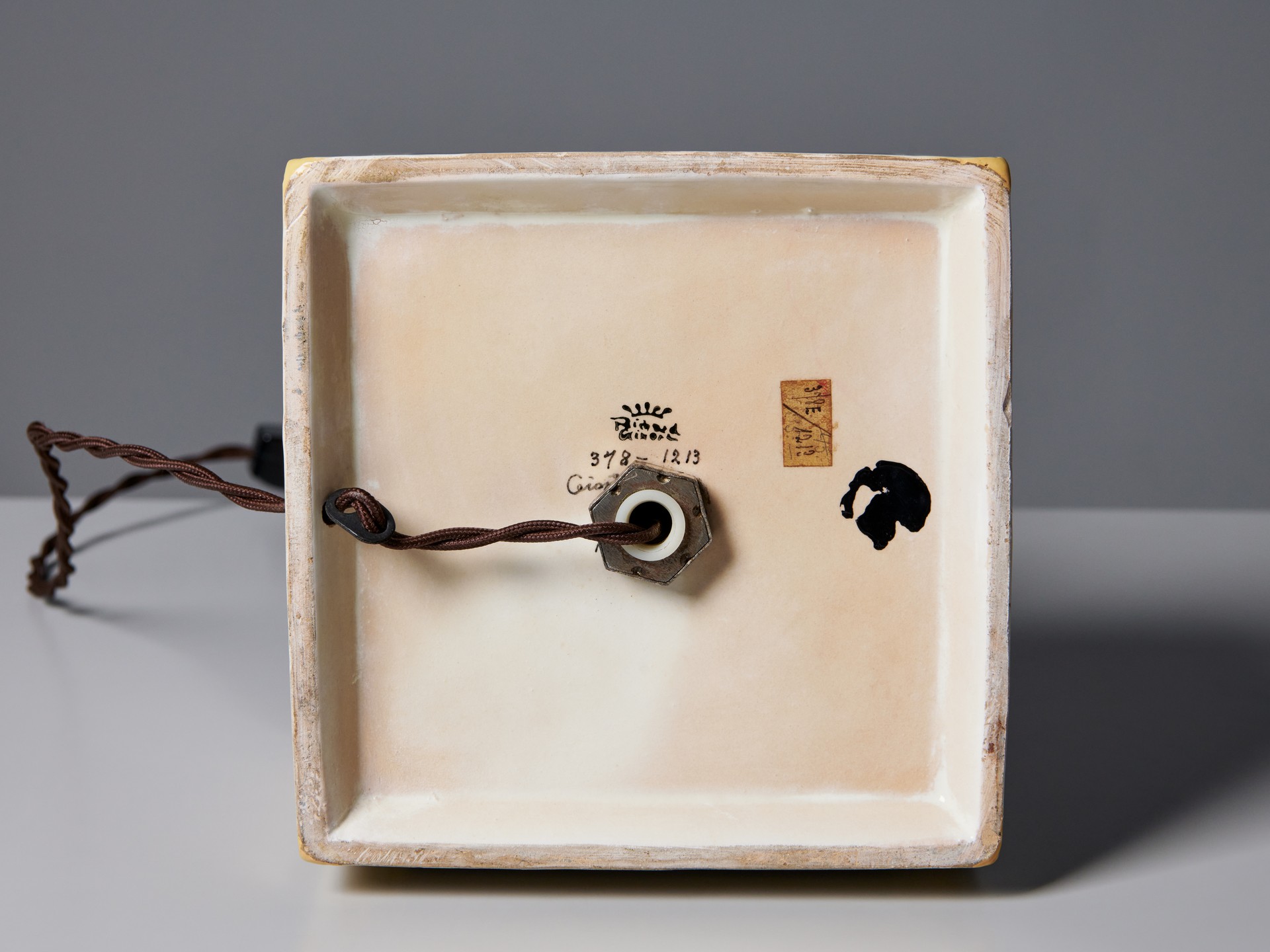 Faience Ceramic Table Lamp image 3