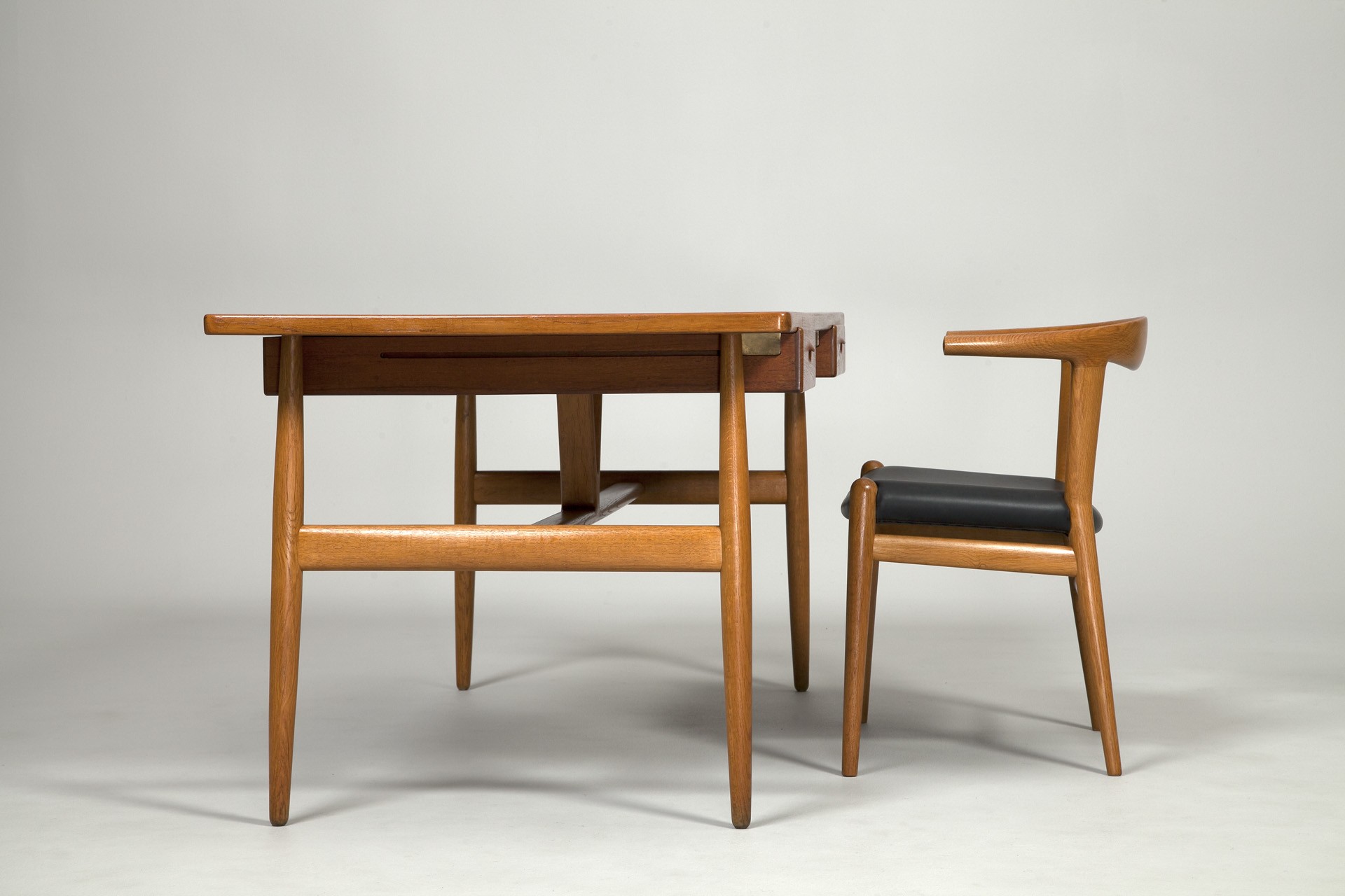 Desk and Bull Chair image 2