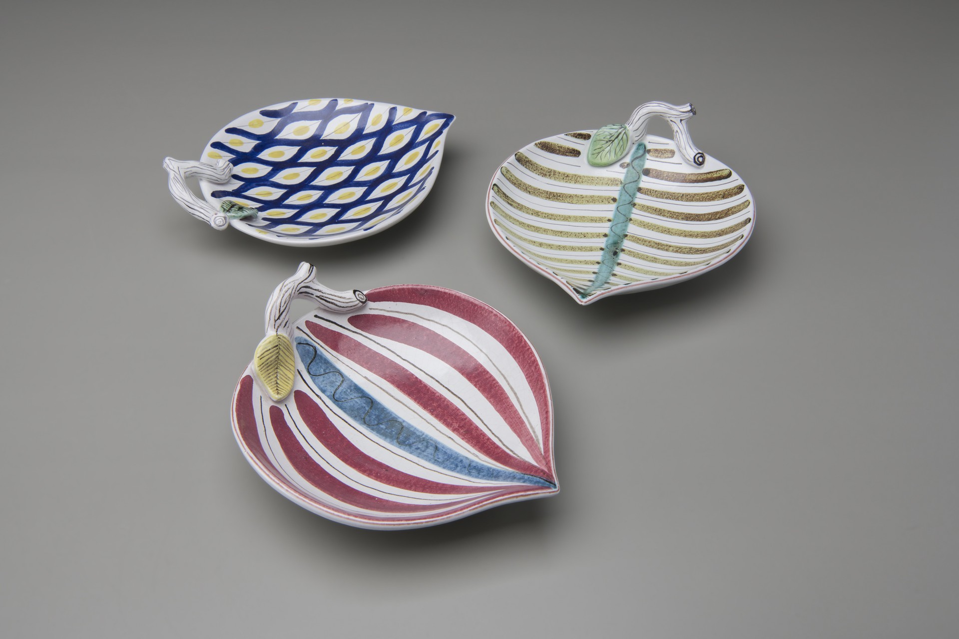 Three 'Leaf' Bowls image 2
