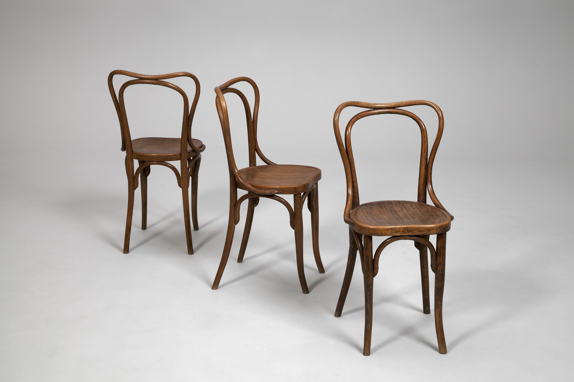 Three Cafe Chairs