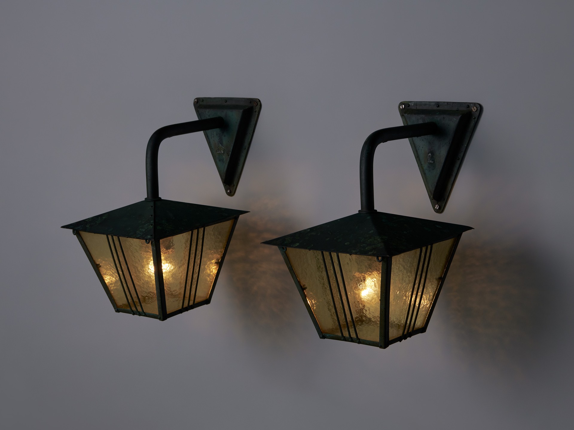 Pair of Danish Wall lamps image 2