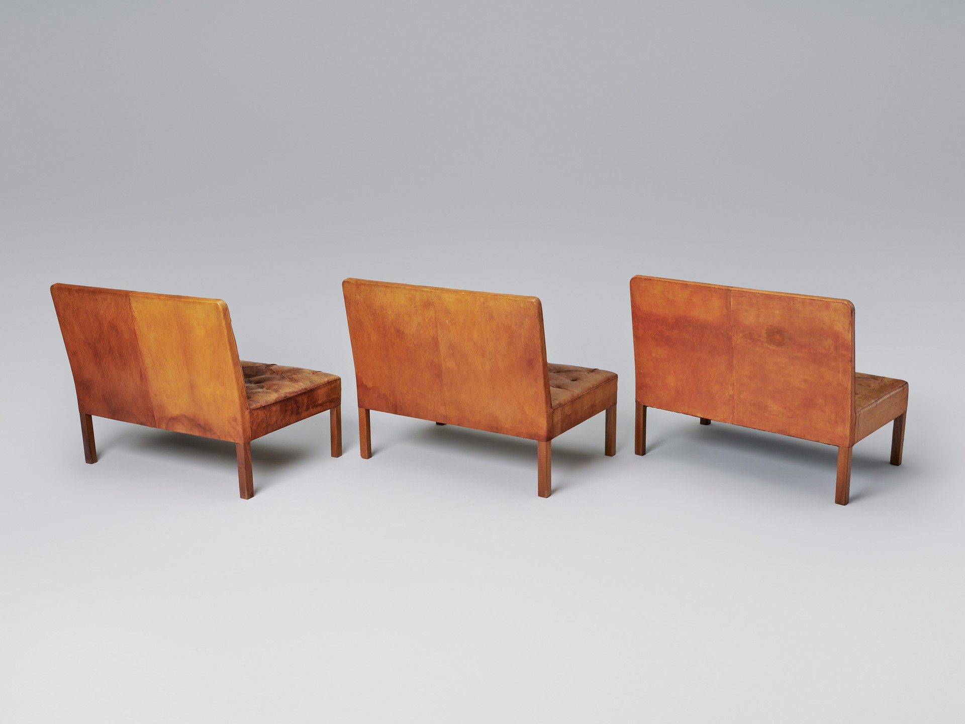 Set of three 'Addition' Sofas and Ottomans image 5