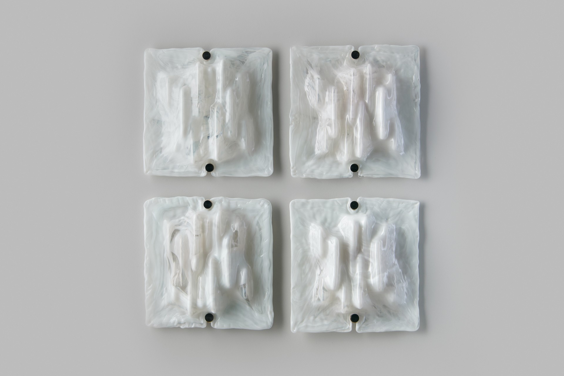 Set of Four Wall / Ceiling Lamps image 2