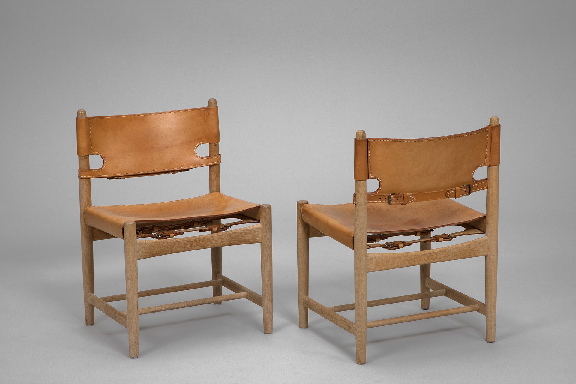 Set of Two "Hunting" chairs image 2