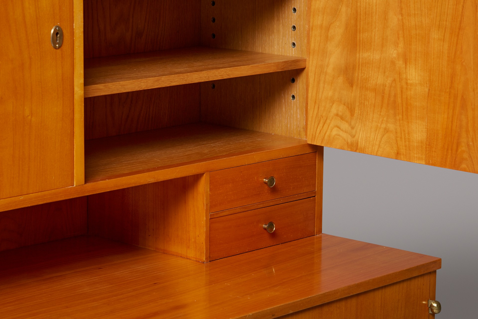 Unique Two Part Modernist Cabinet image 8
