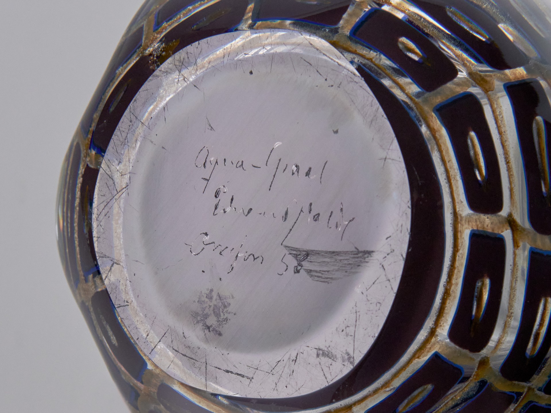 'Aqua-Graal' Vase image 5