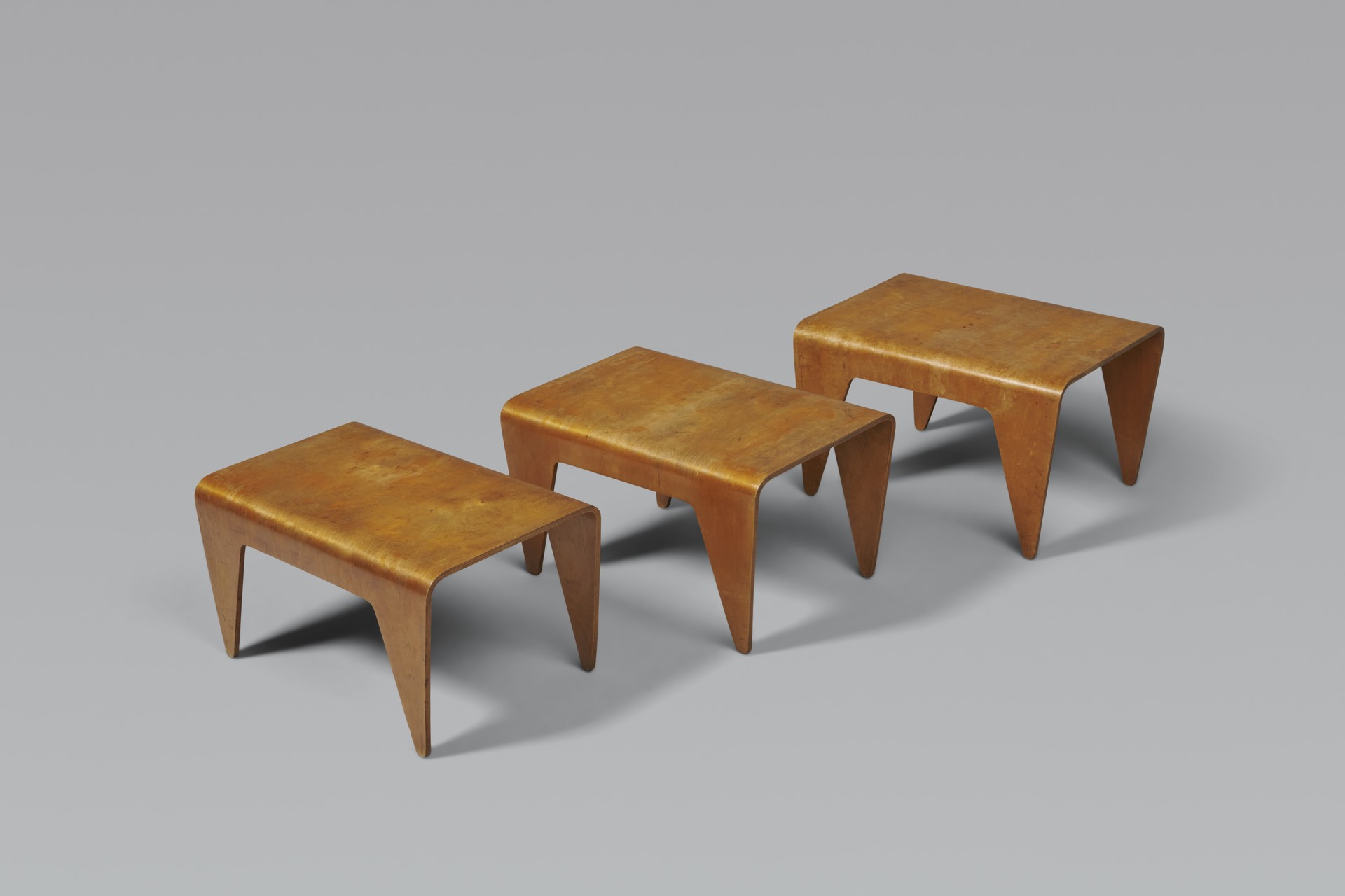 Set of Three Early Nesting Tables image 3