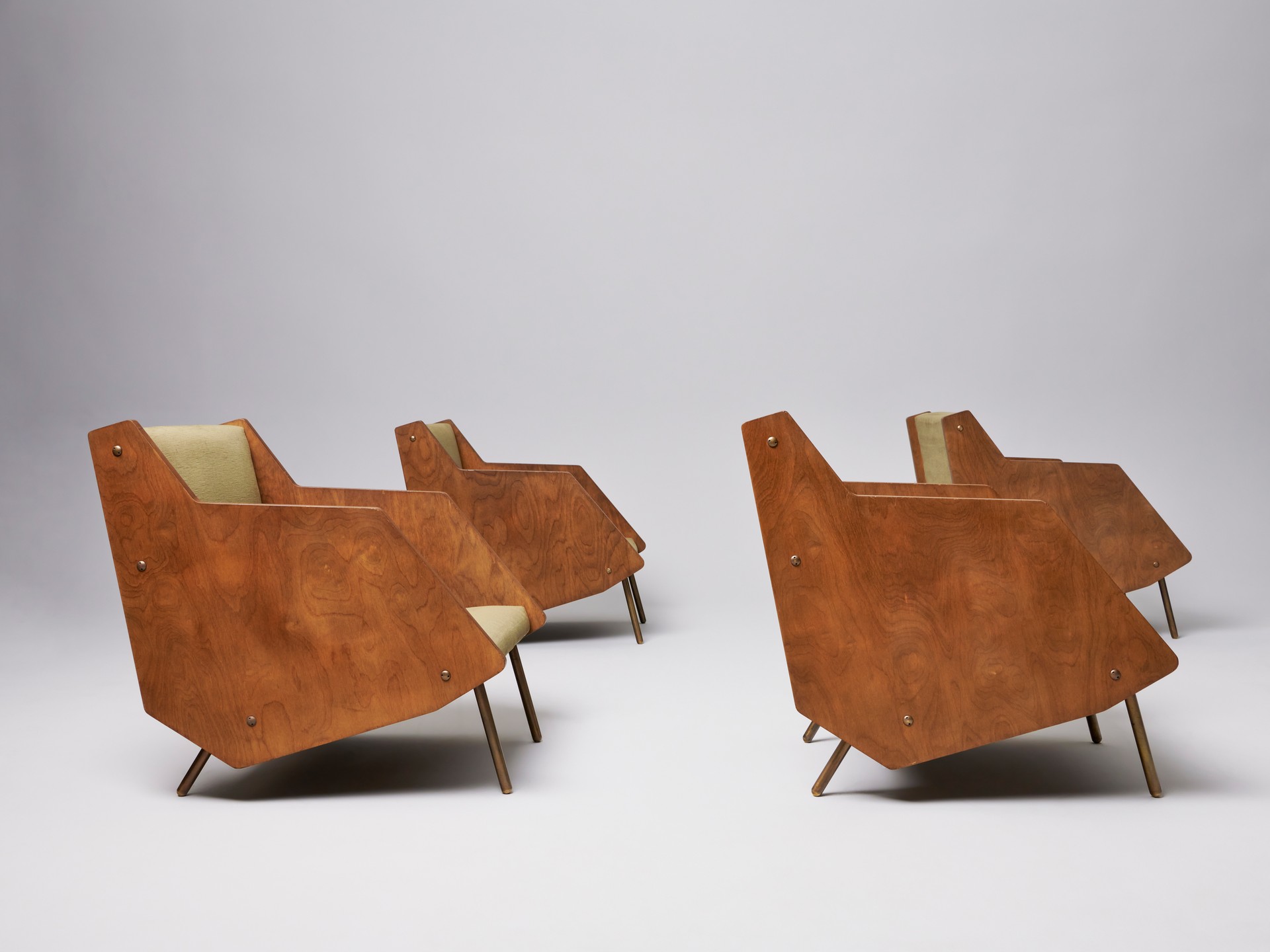 Set of Four Lounge Chairs image 3