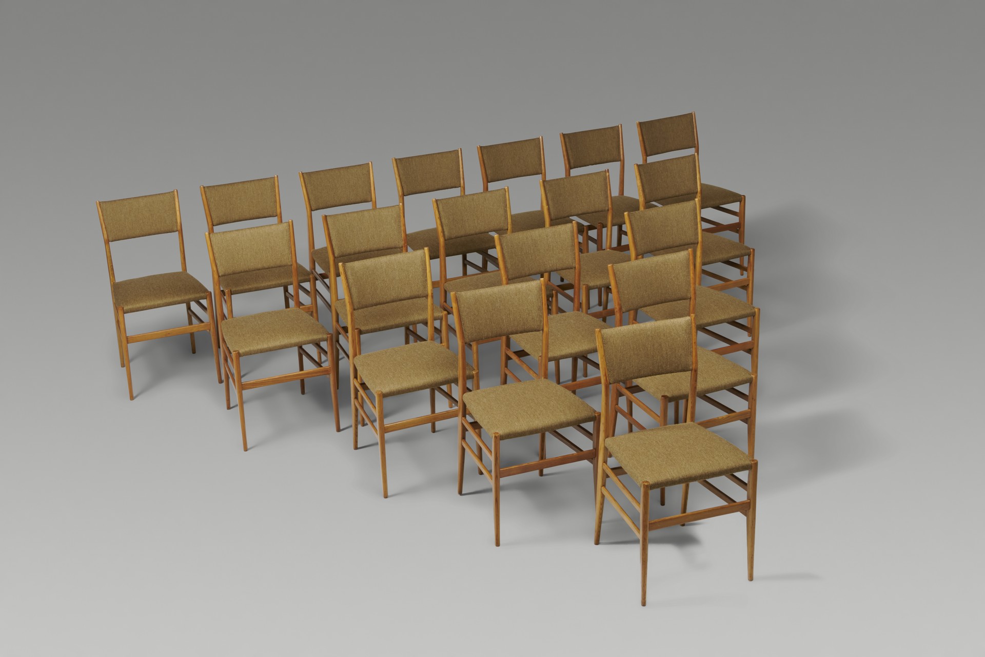 Set of Six 'Leggera' Chairs image 8