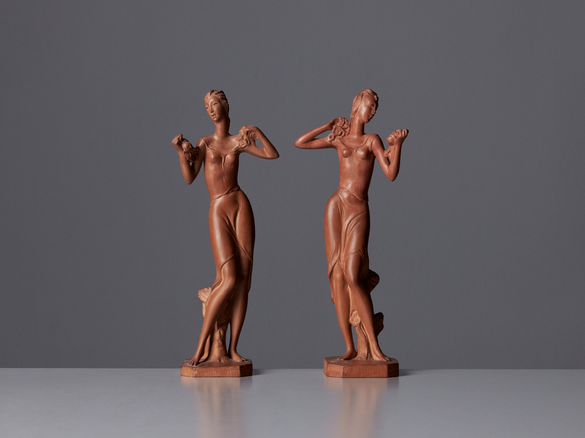 Pair of French Sculptures image 2