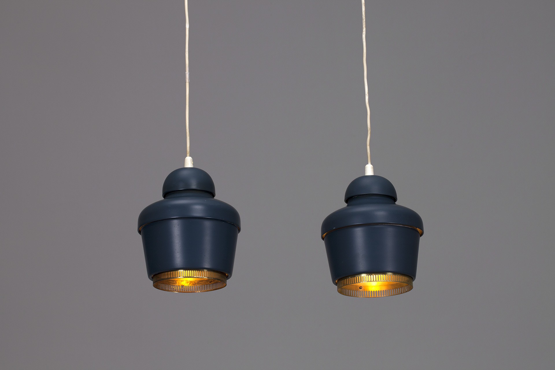 Pair of Ceiling Lamps no. A330
