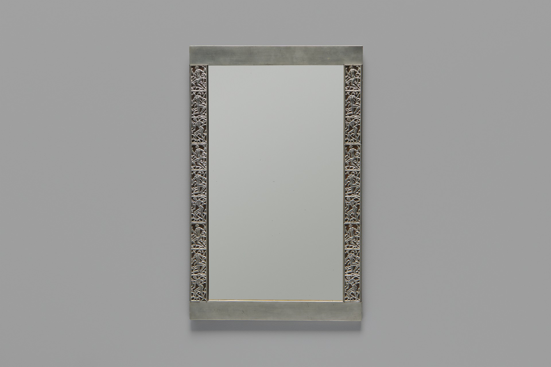 Swedish Pewter Mirror