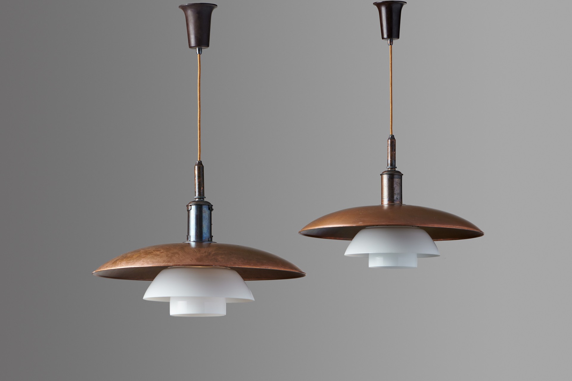 Pair of 'PH 5/4' Ceiling Lamps image 2