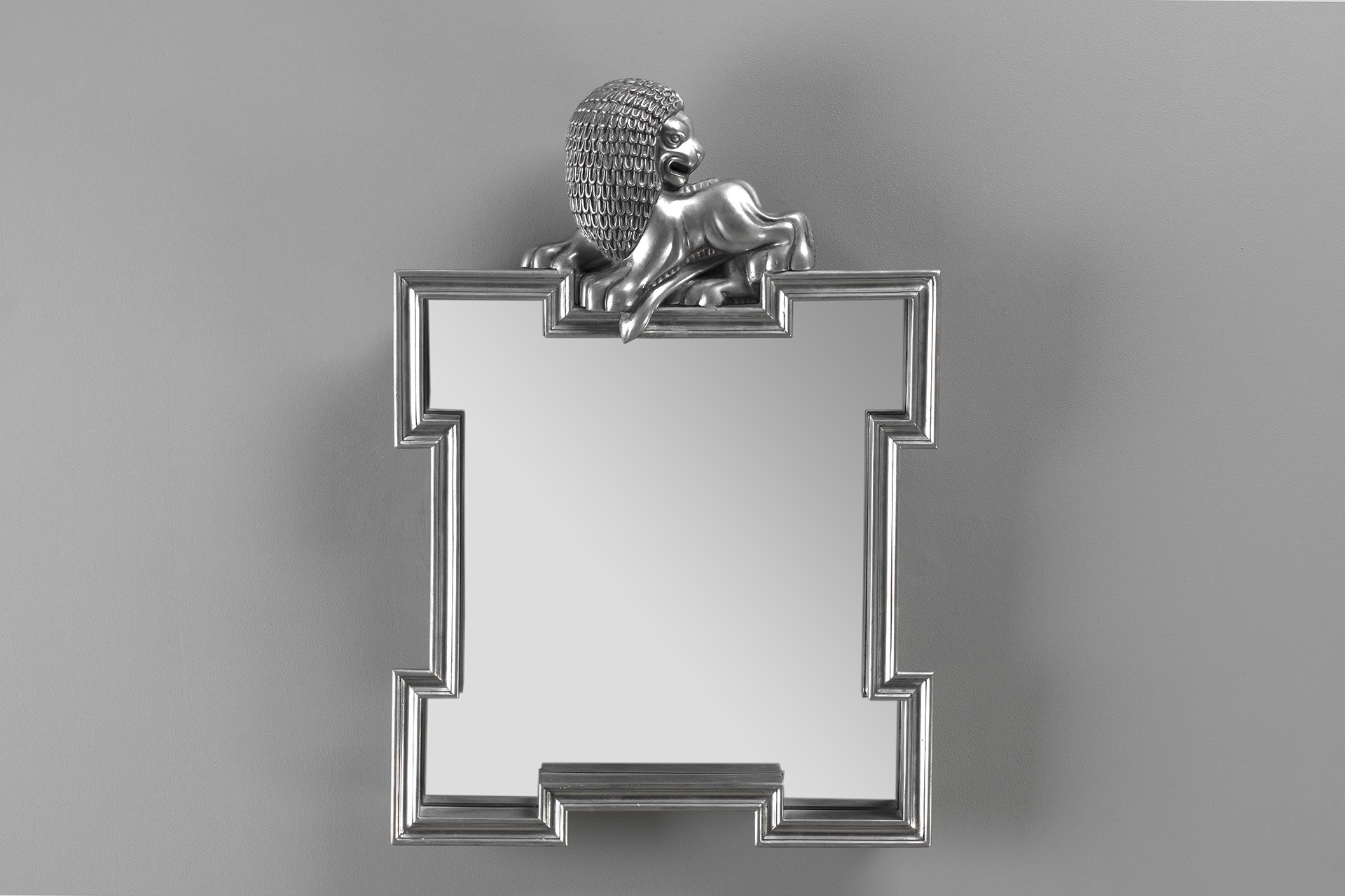 Anna Petrus, Mirror, 1929, Pewter, Produced by Svenskt Tenn.