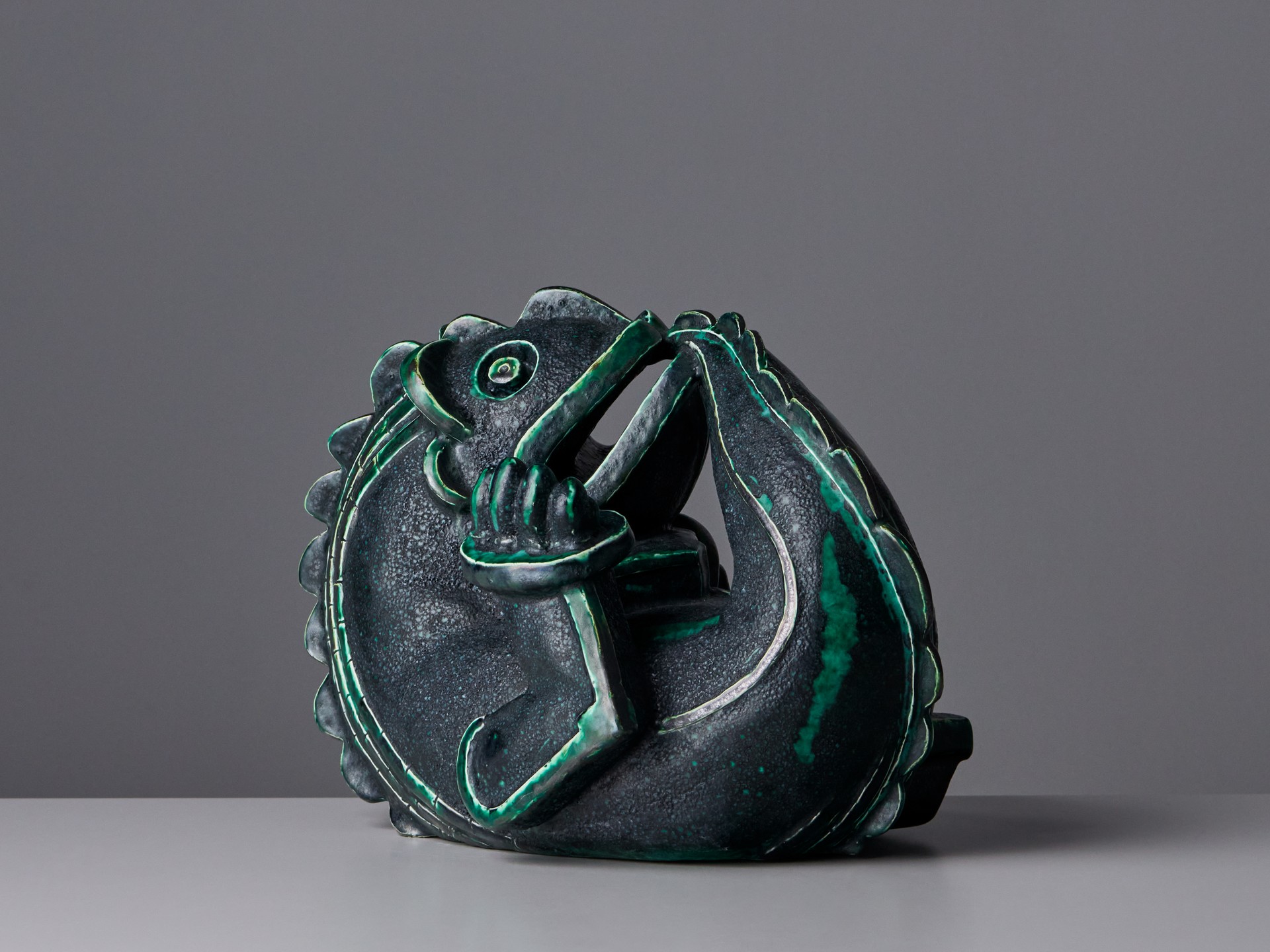 Large 'Dragon Puppy' Sculpture