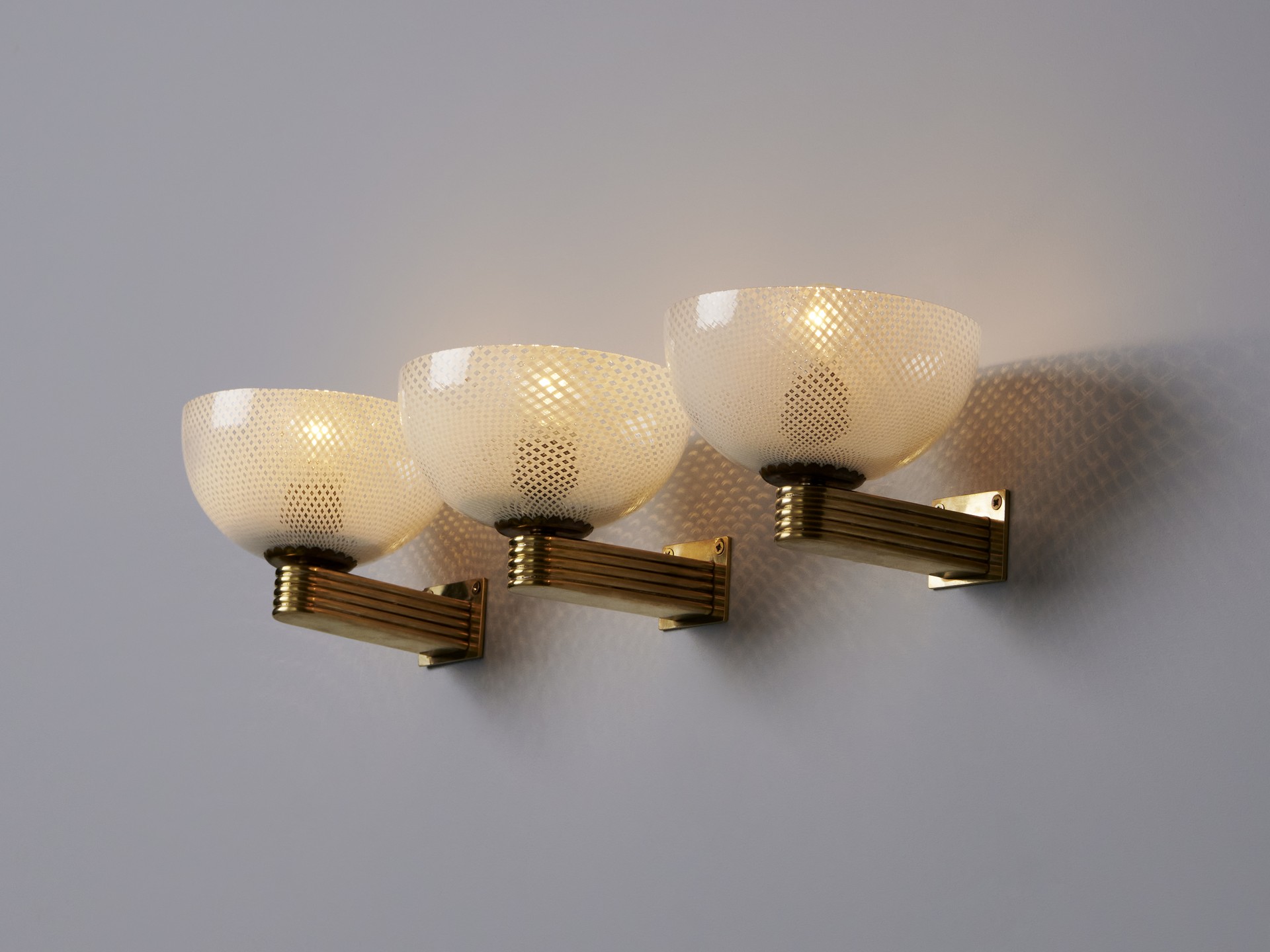 Set of Three Wall Lamps image 2