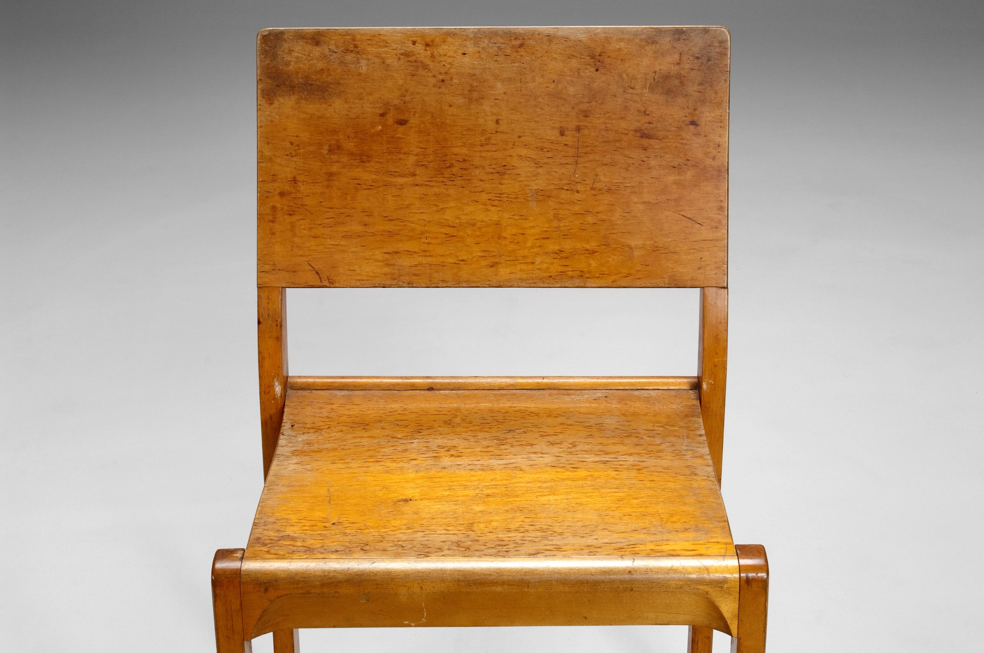 Four Stacking Chairs No. 611 image 3