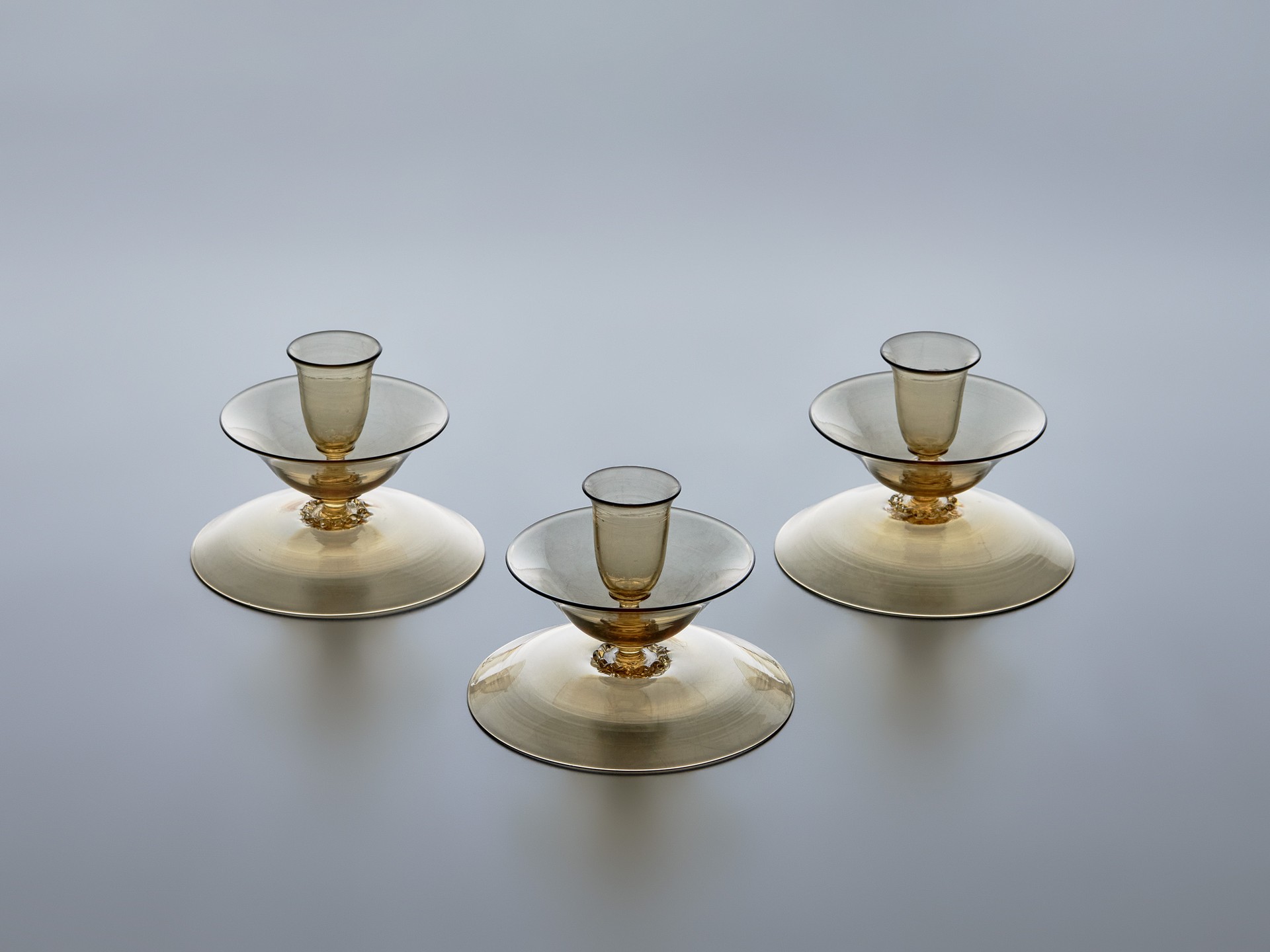 Set of Three Candle Holders
