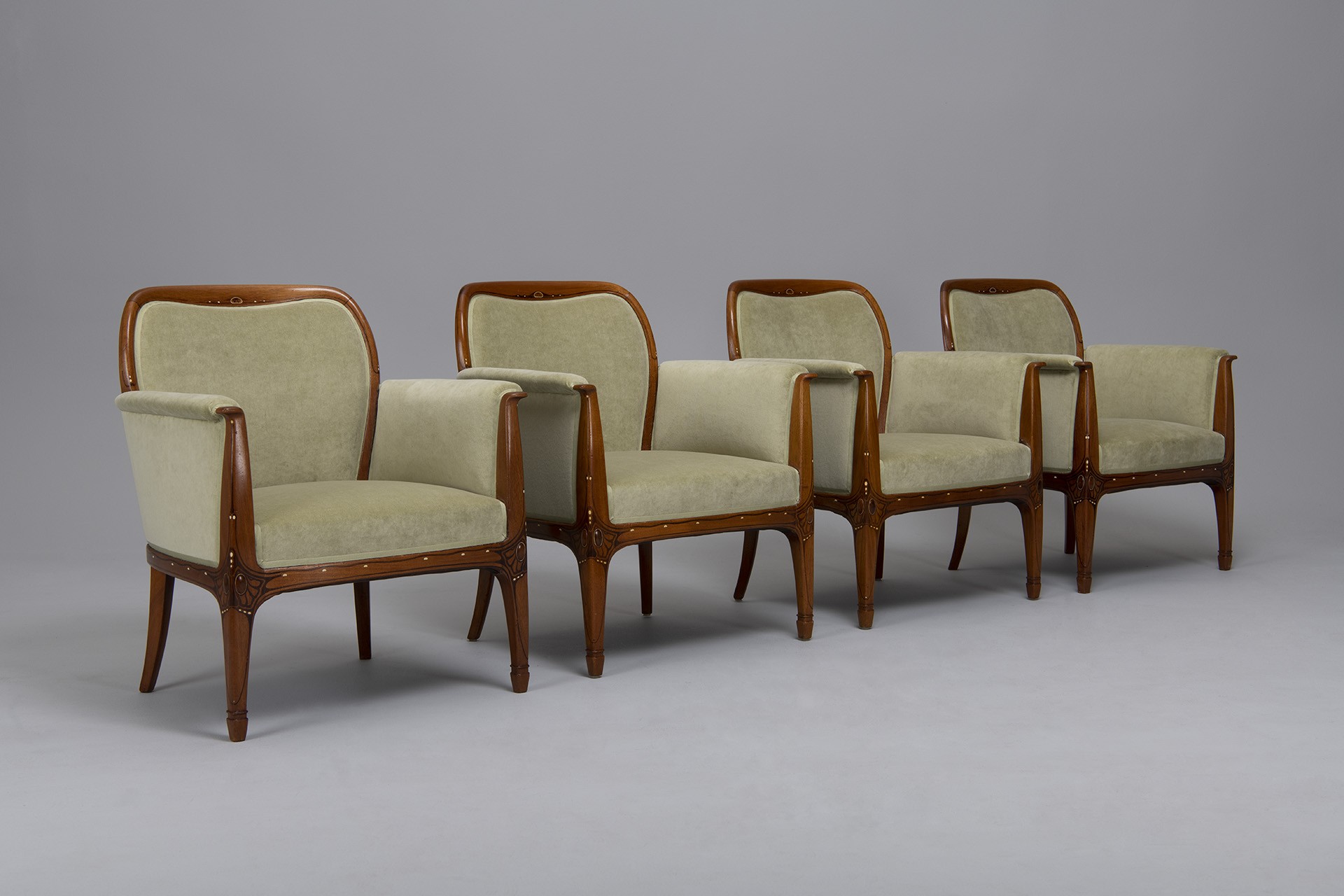 Set of Four Armchairs image 2