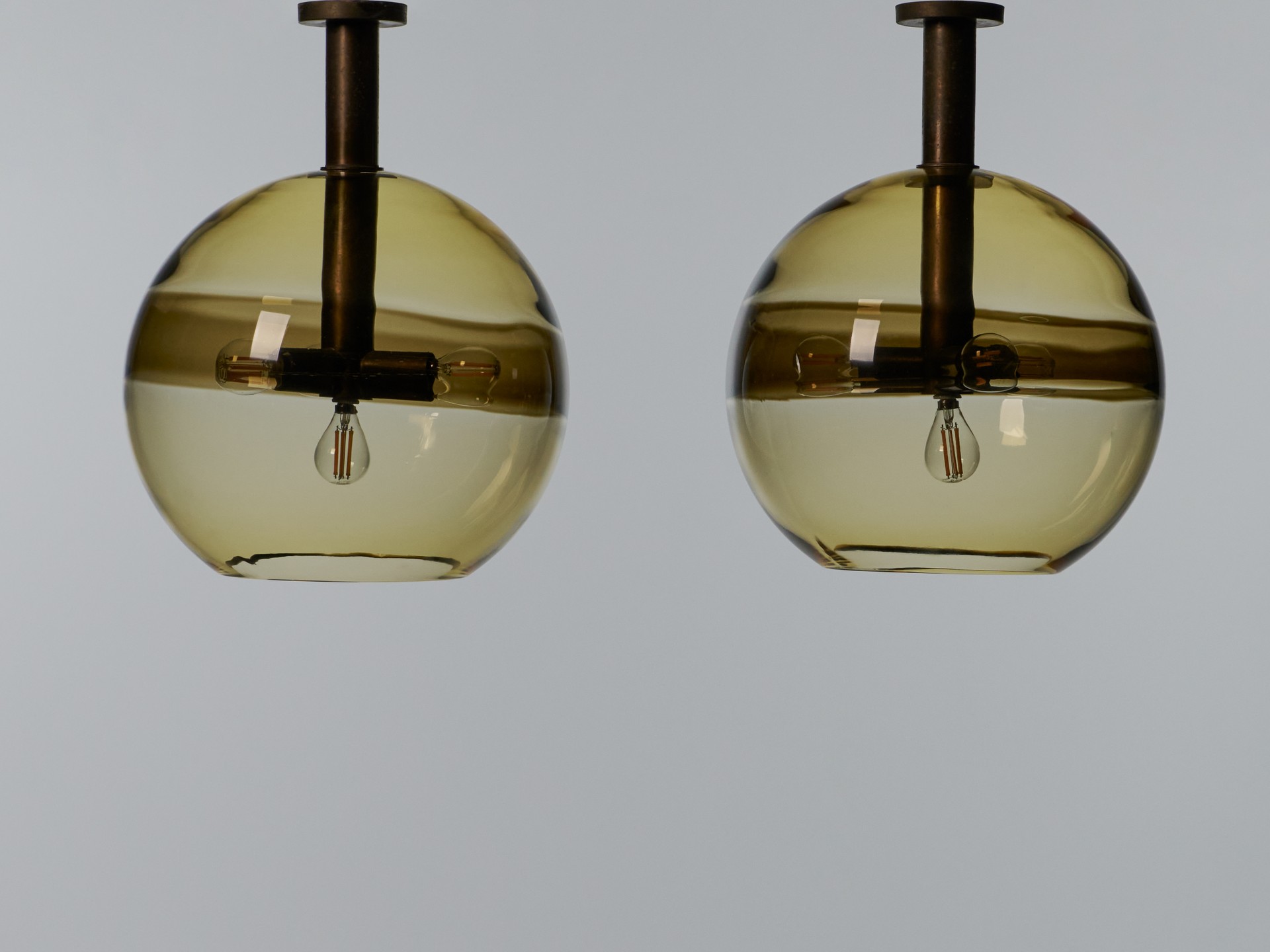 Pair of Ceiling Lamps