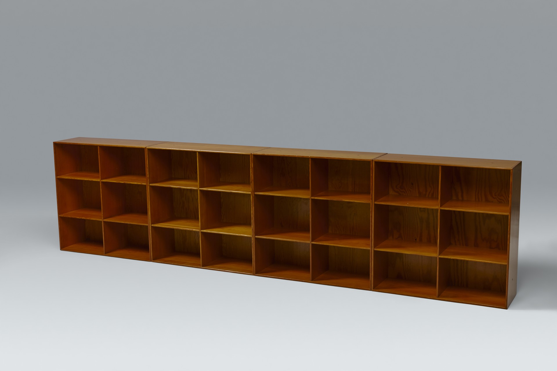 Set of Four Oregon Pine Modular Bookshelves image 2