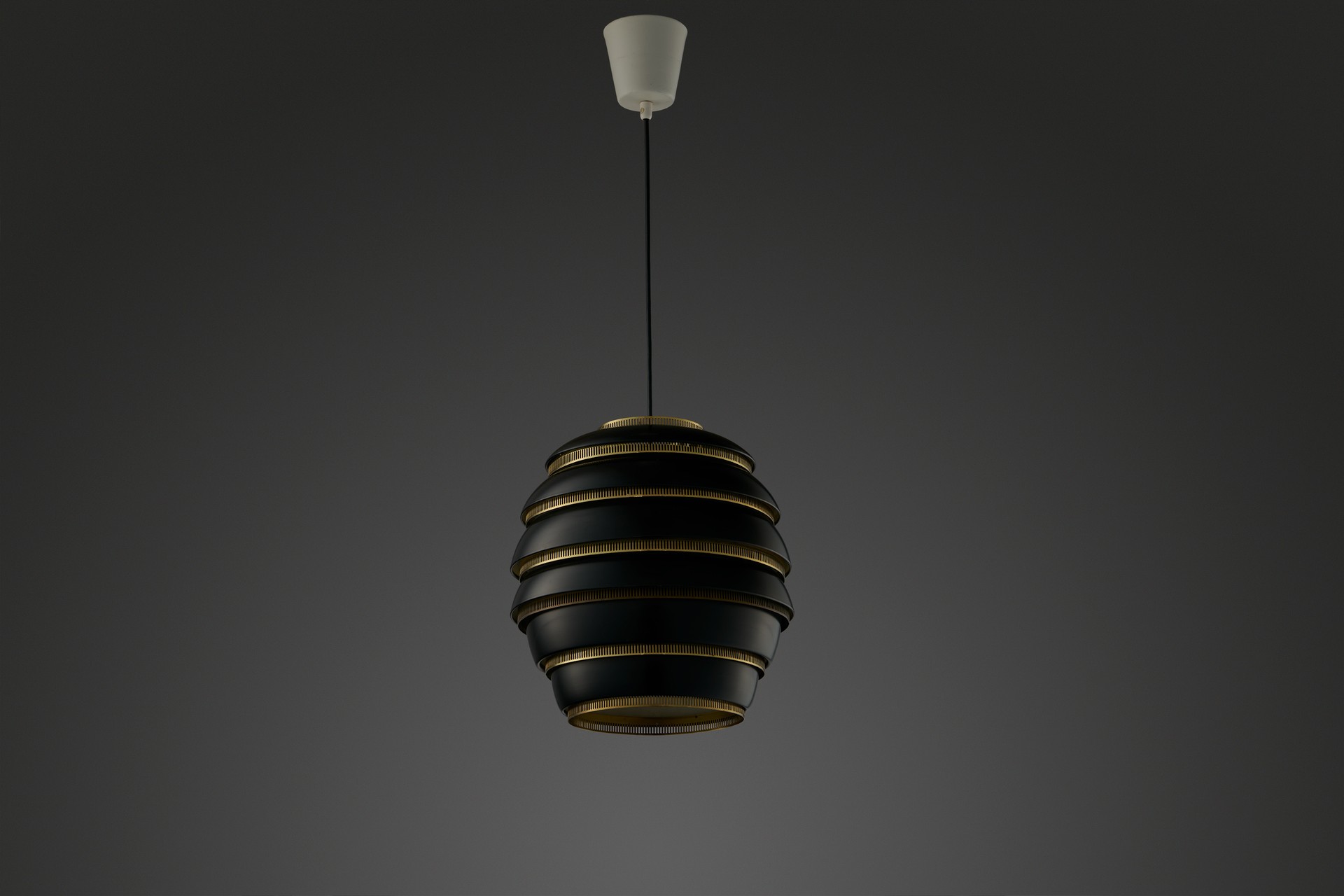 Large "Beehive" Ceiling Lamp, Model no. A 332 image 2