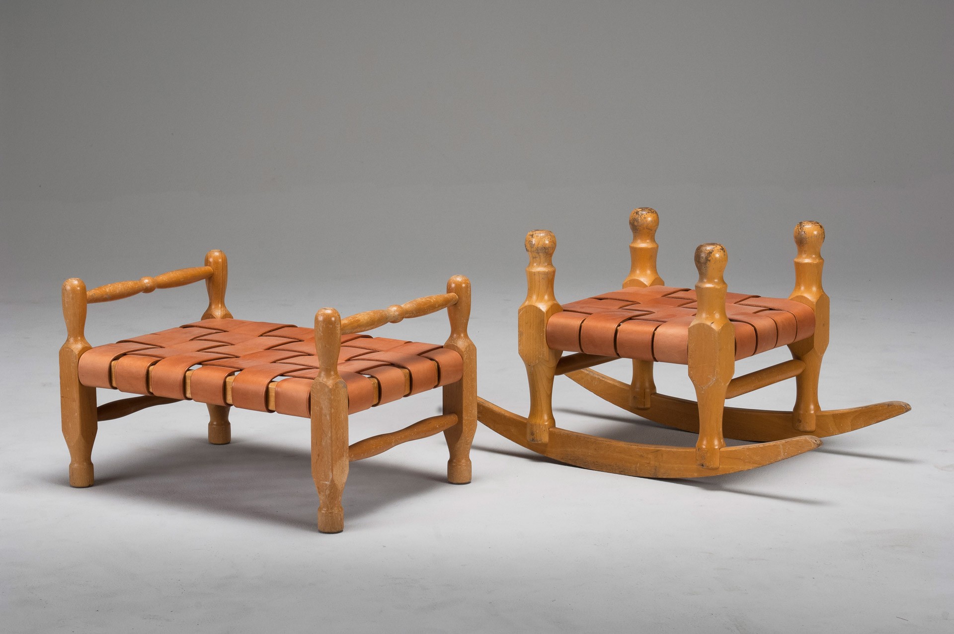 Pair of Small Stools
