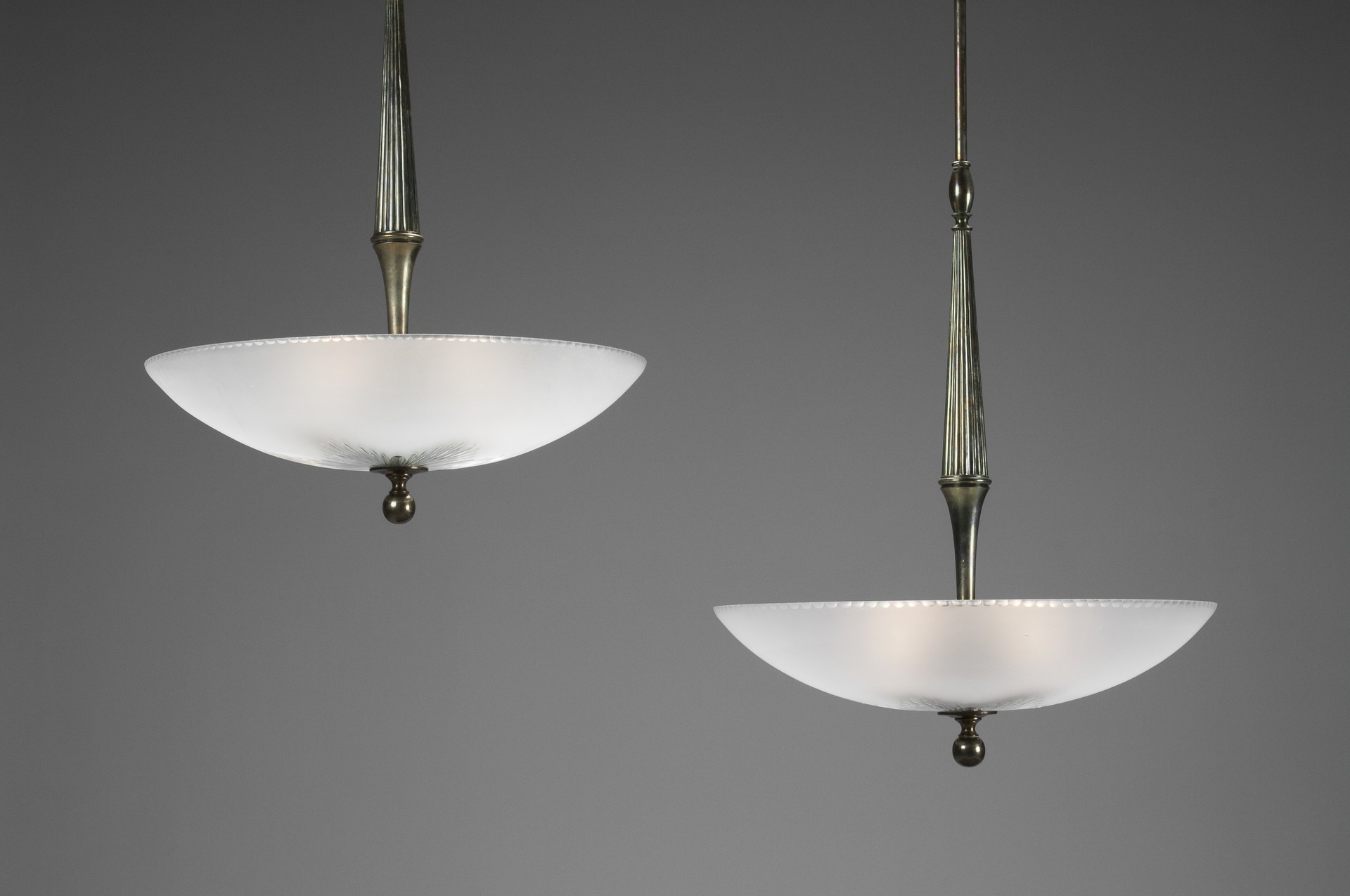 Pair of Ceiling Lamps