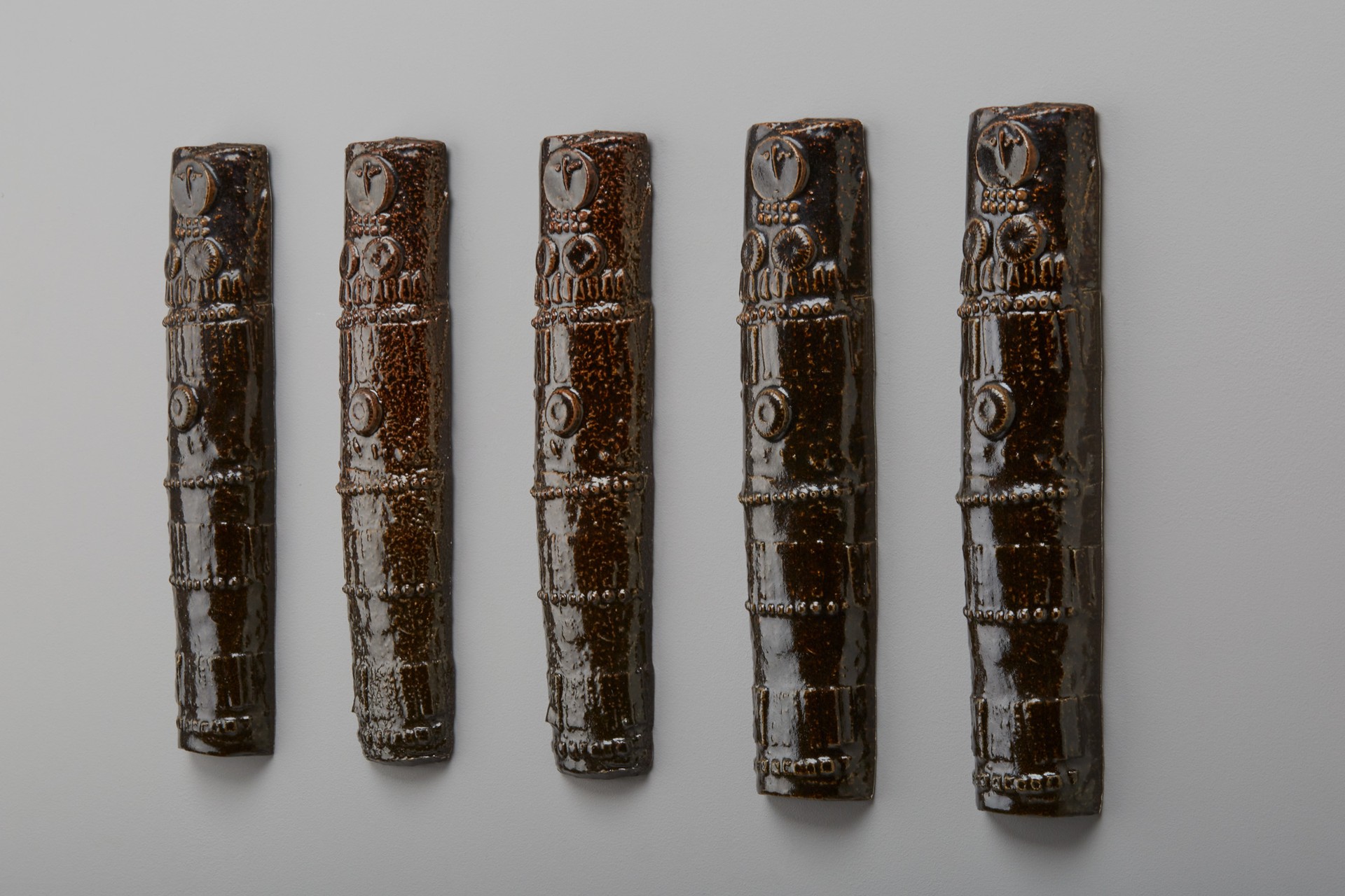 Set of Five Wall Sculptures