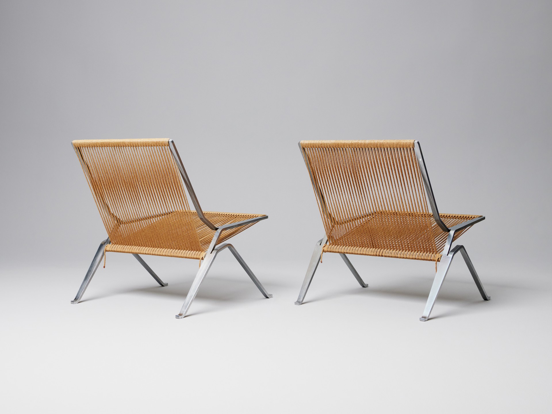 Pair of Early 'PK-25' Chairs image 4