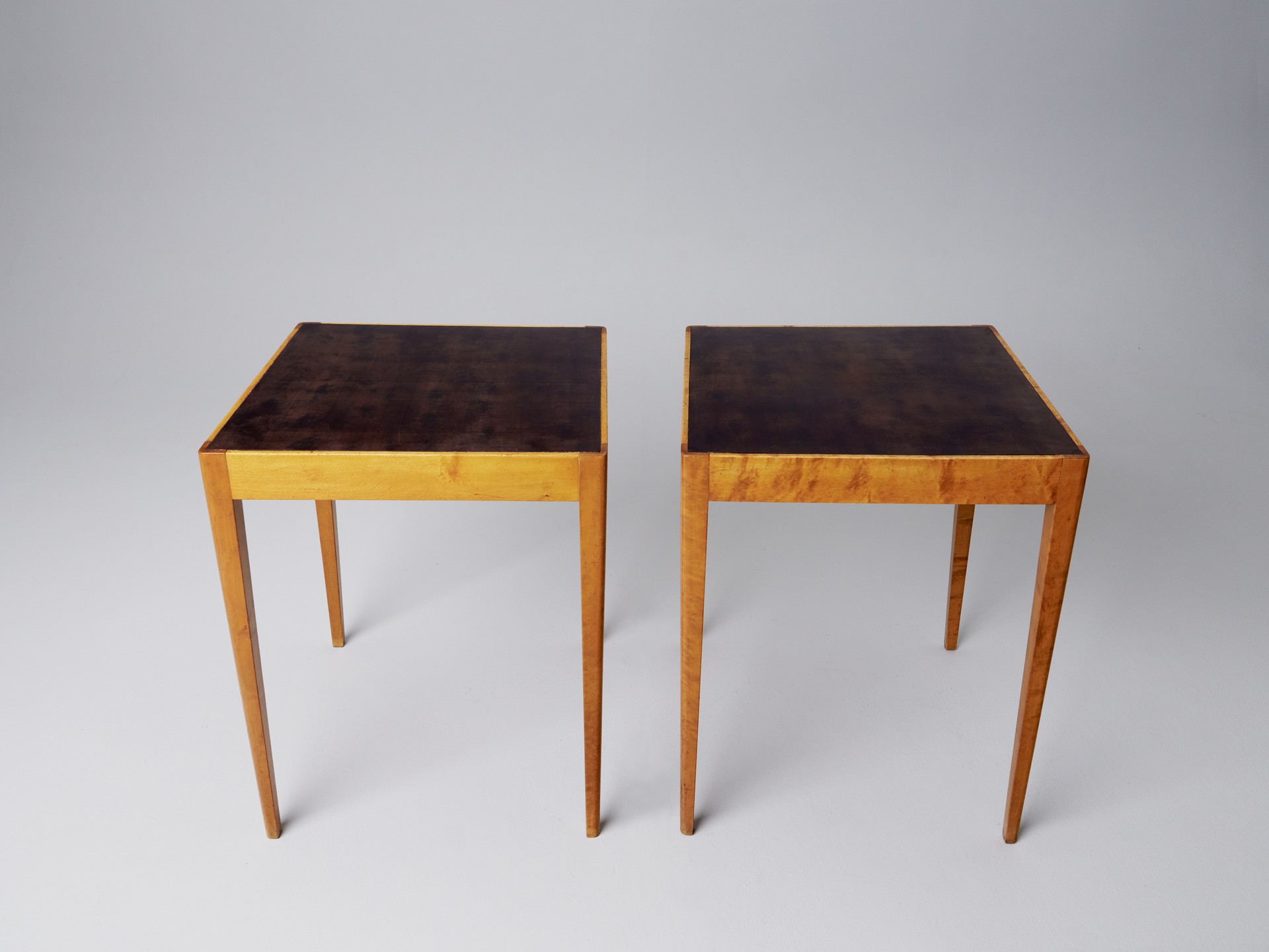 Pair of High Swedish Side Tables image 3