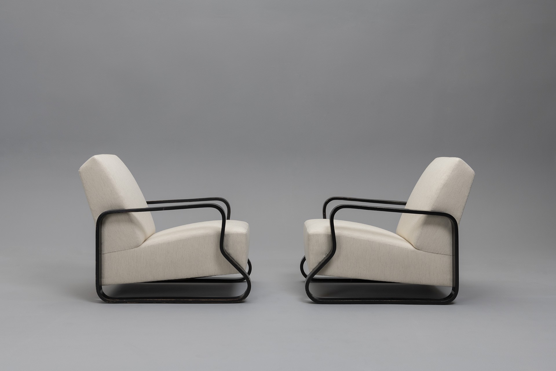 Pair of Armchairs Model No. 44 image 2