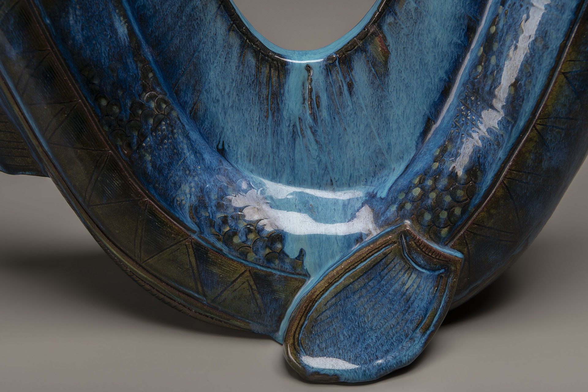Rare "Dragonfish" Sculpture image 14