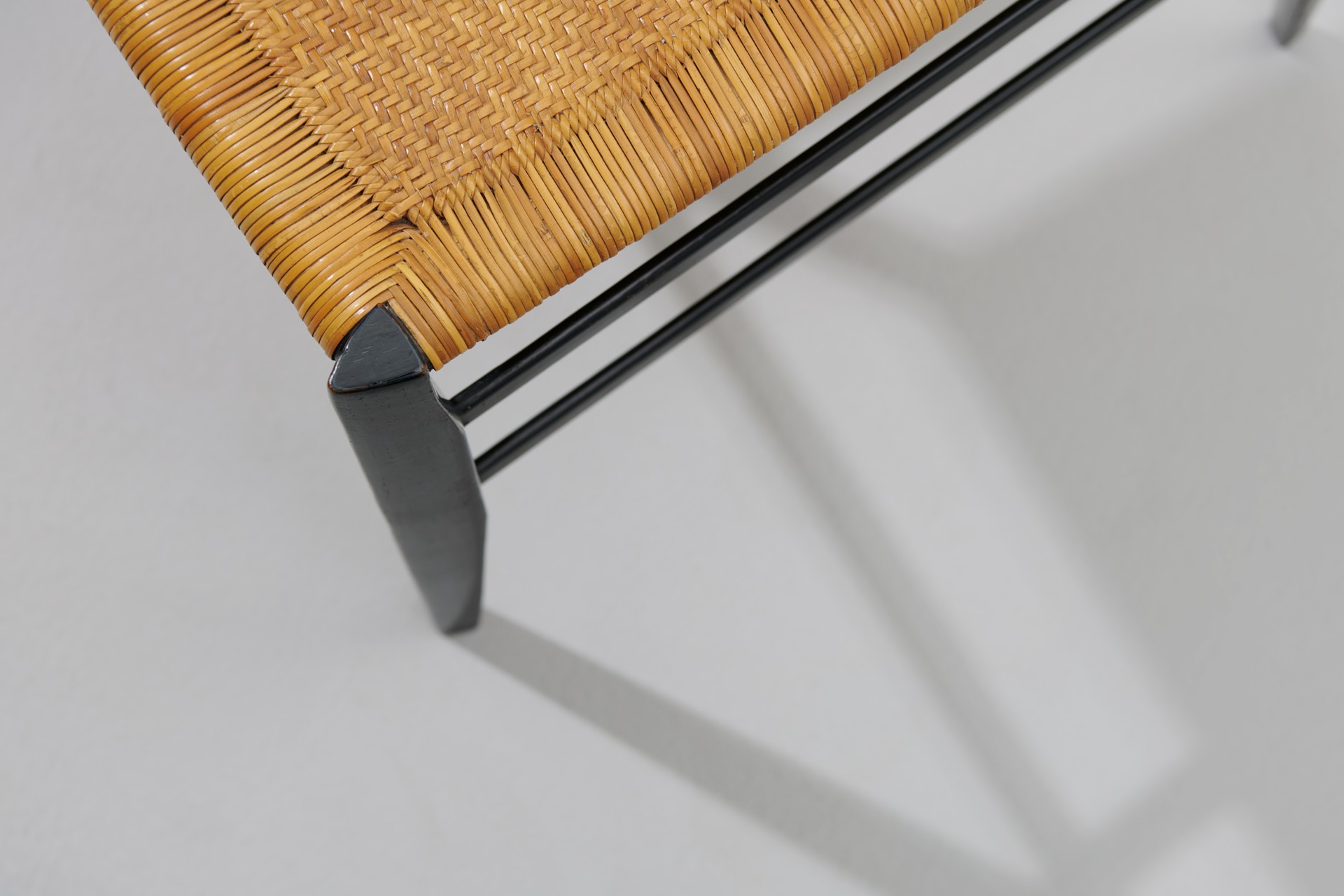 Set of Ten 'Superleggera' Chairs image 5