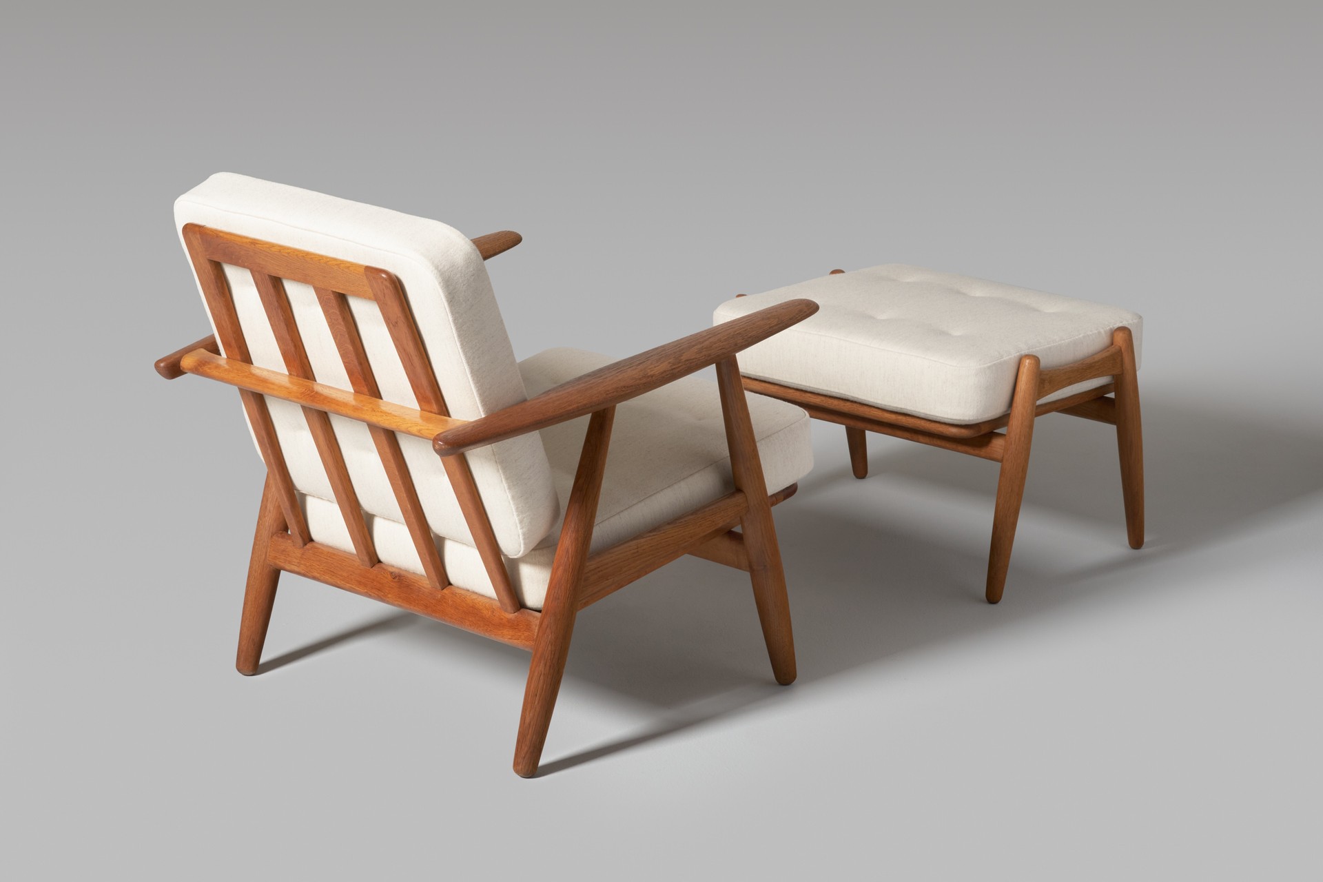 'Cigar' Lounge Chair and Ottoman image 2