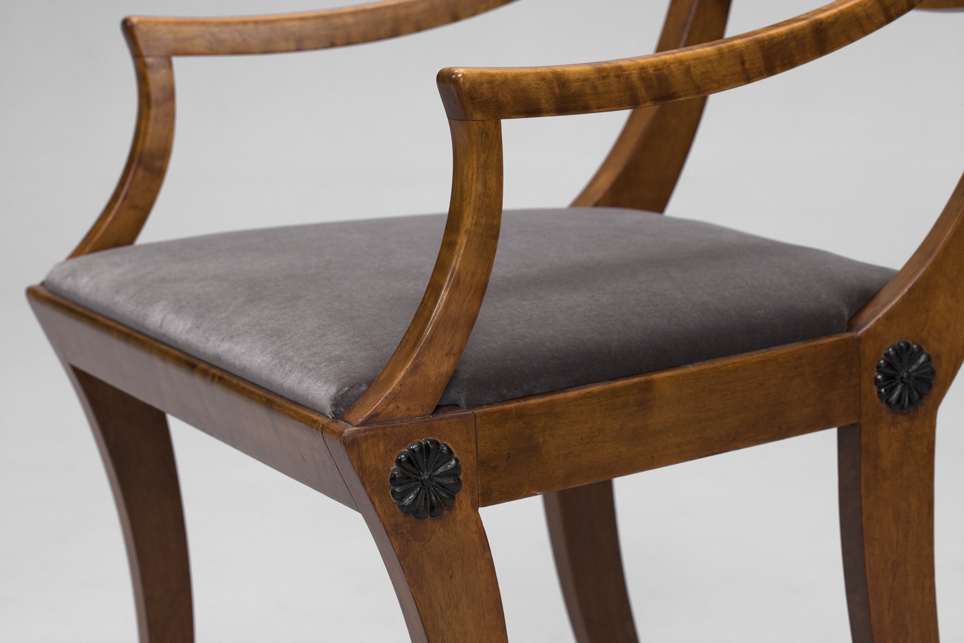 Pair of Neoclassical Chairs image 6