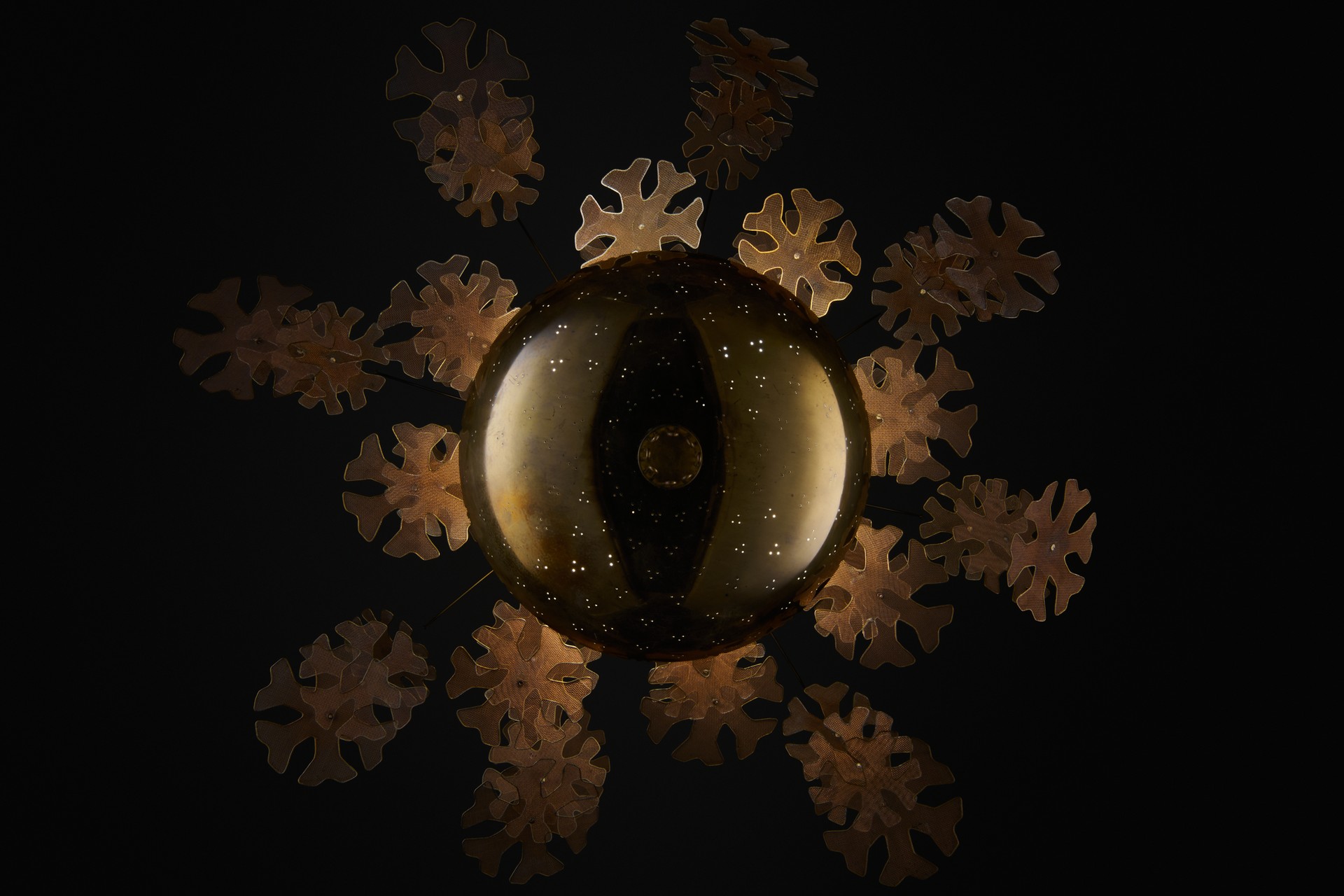'Snowflake' Chandelier, Model no. 9041 image 6