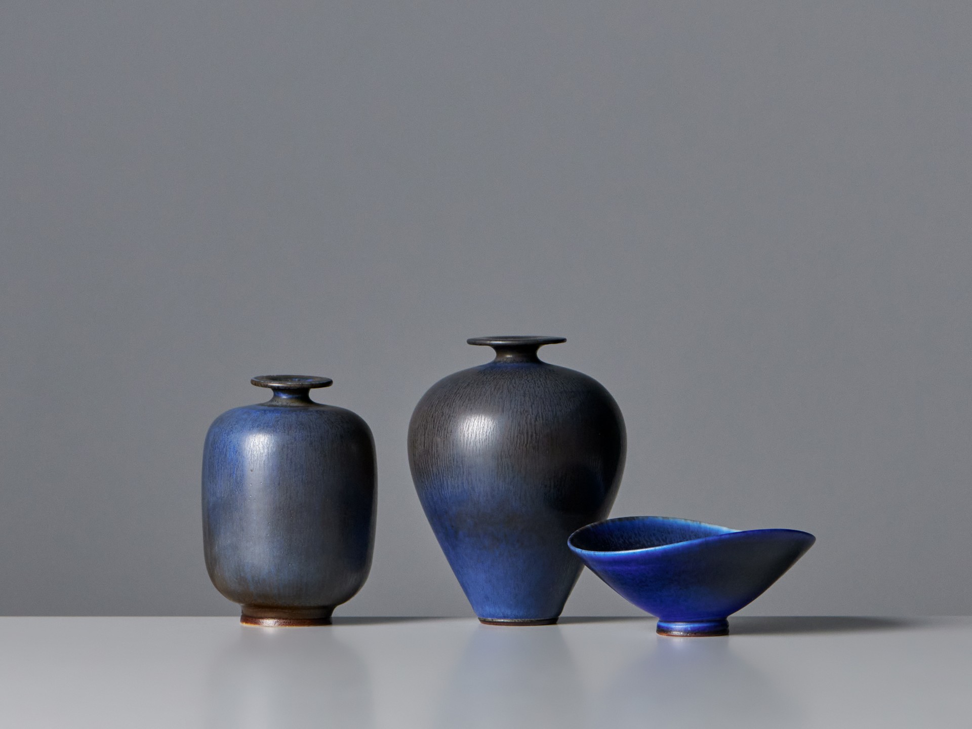 Set of Three Vases