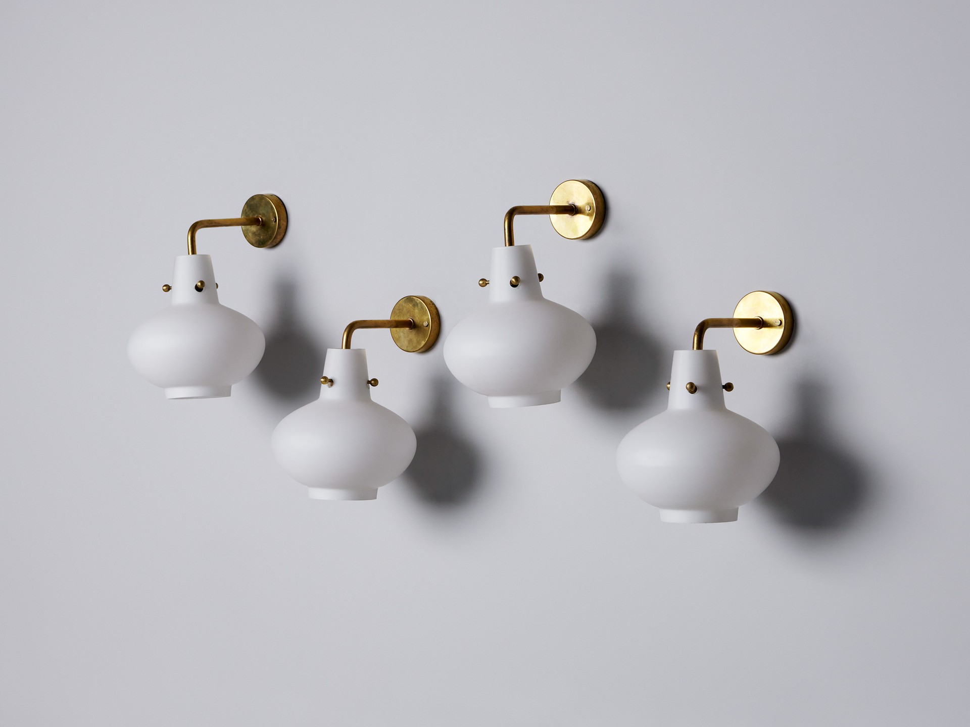 Set of Four Wall Lamps