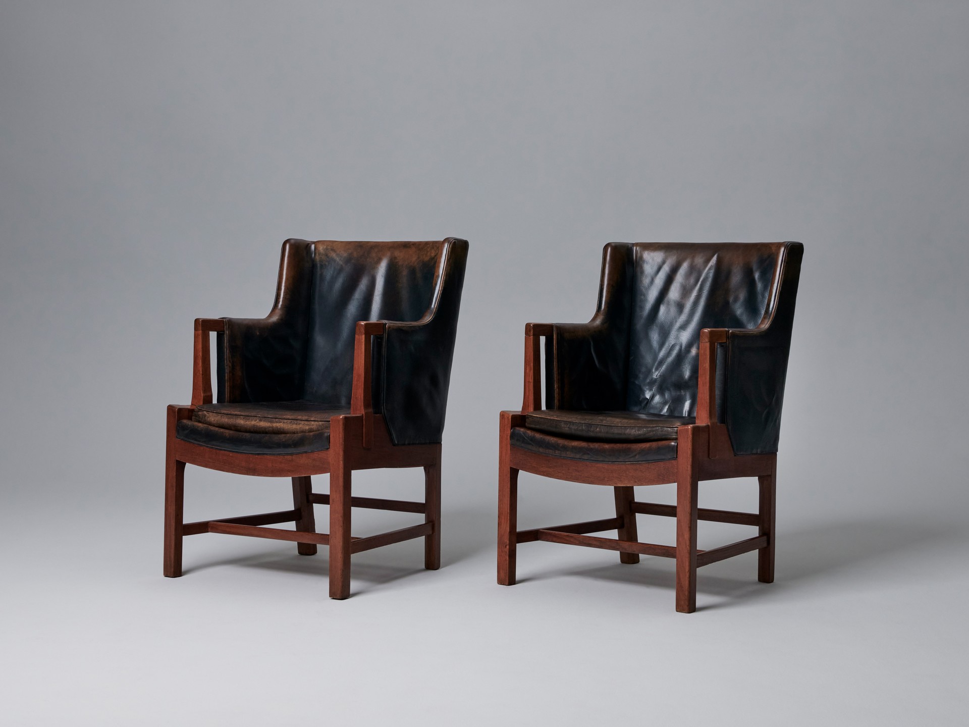 Pair of Armchairs for the M/S Venus Ocean Liner