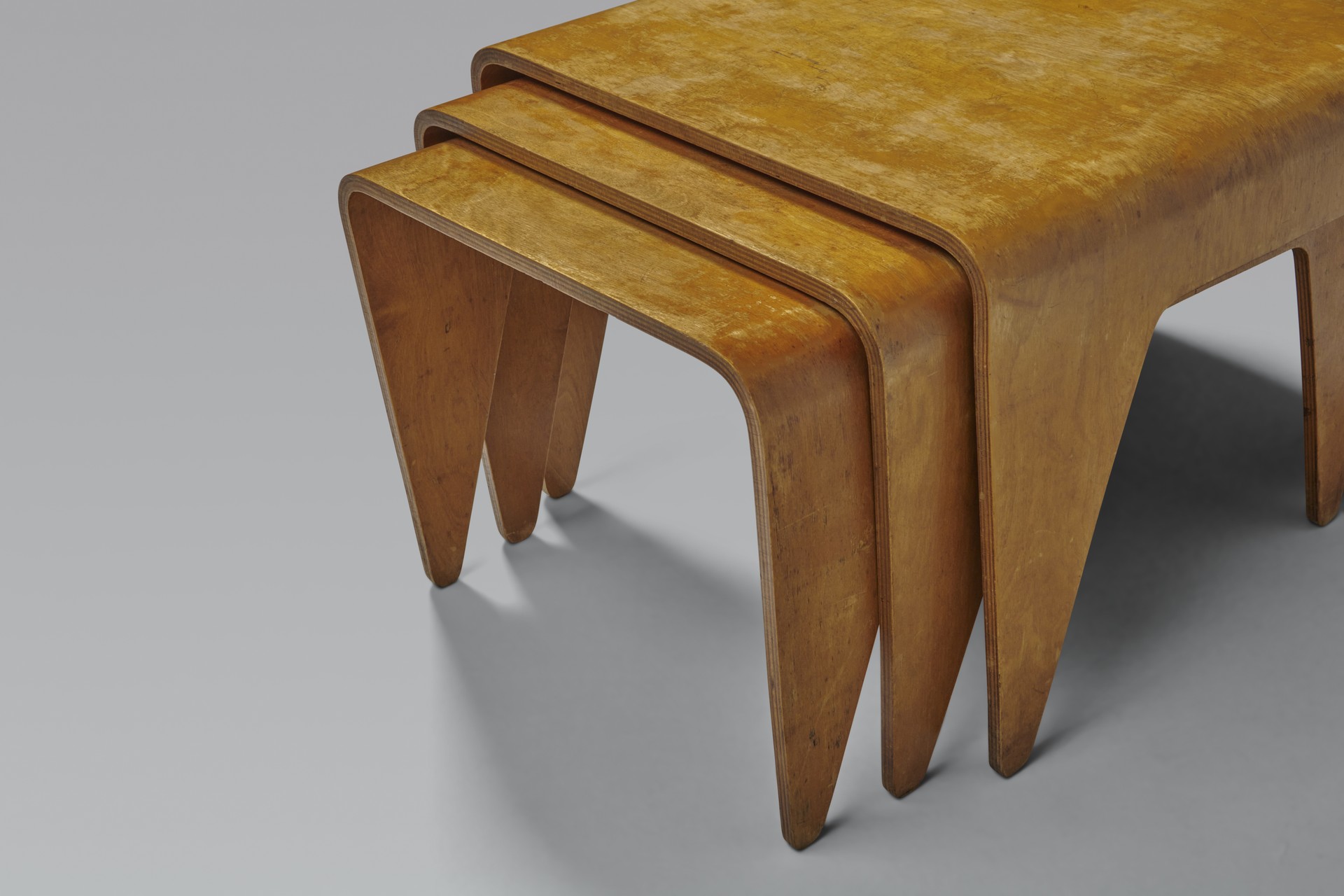 Set of Three Early Nesting Tables image 5