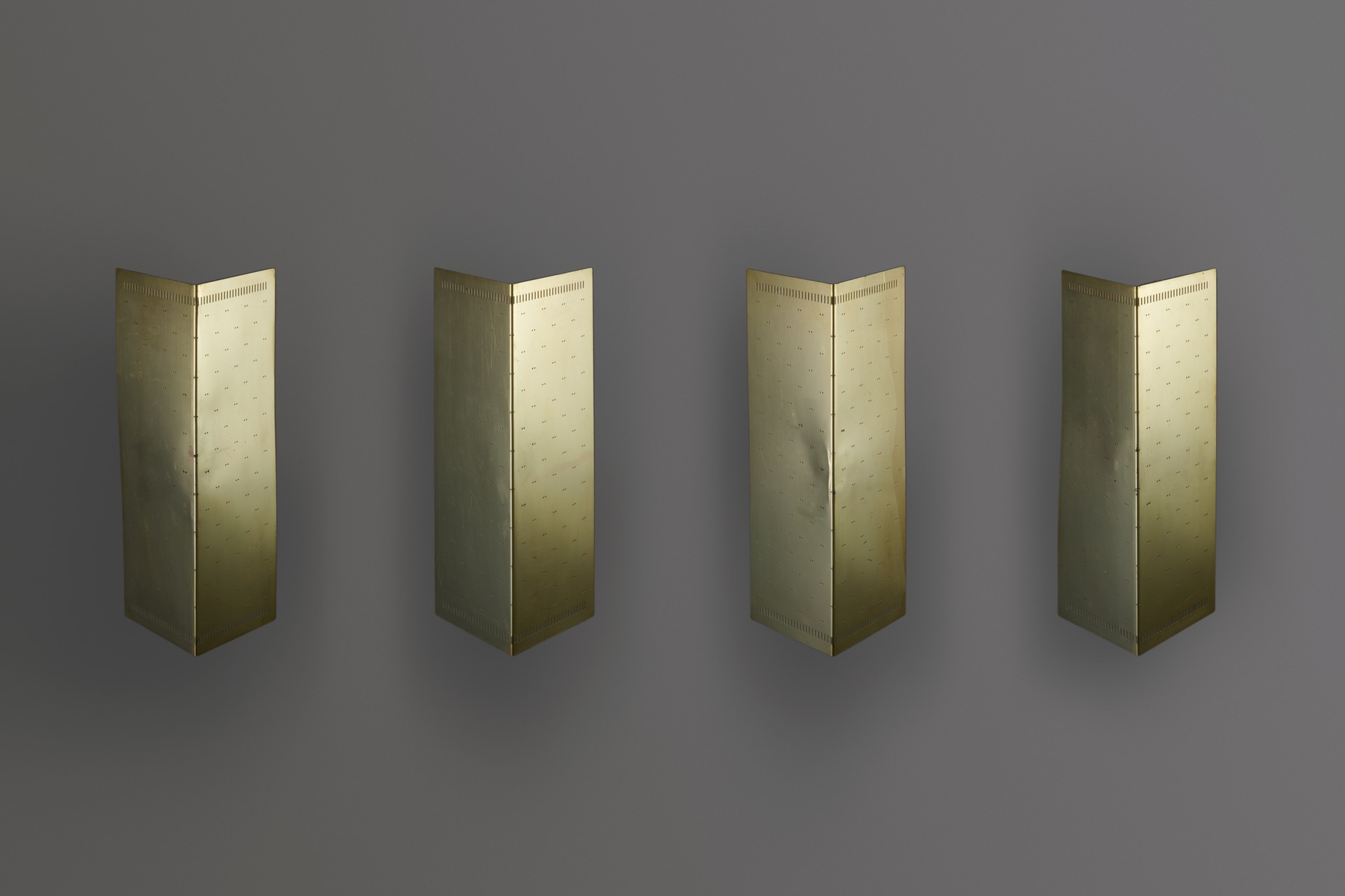 Set of Four Large Wall Lamps, Model no. 6200 Variant image 2
